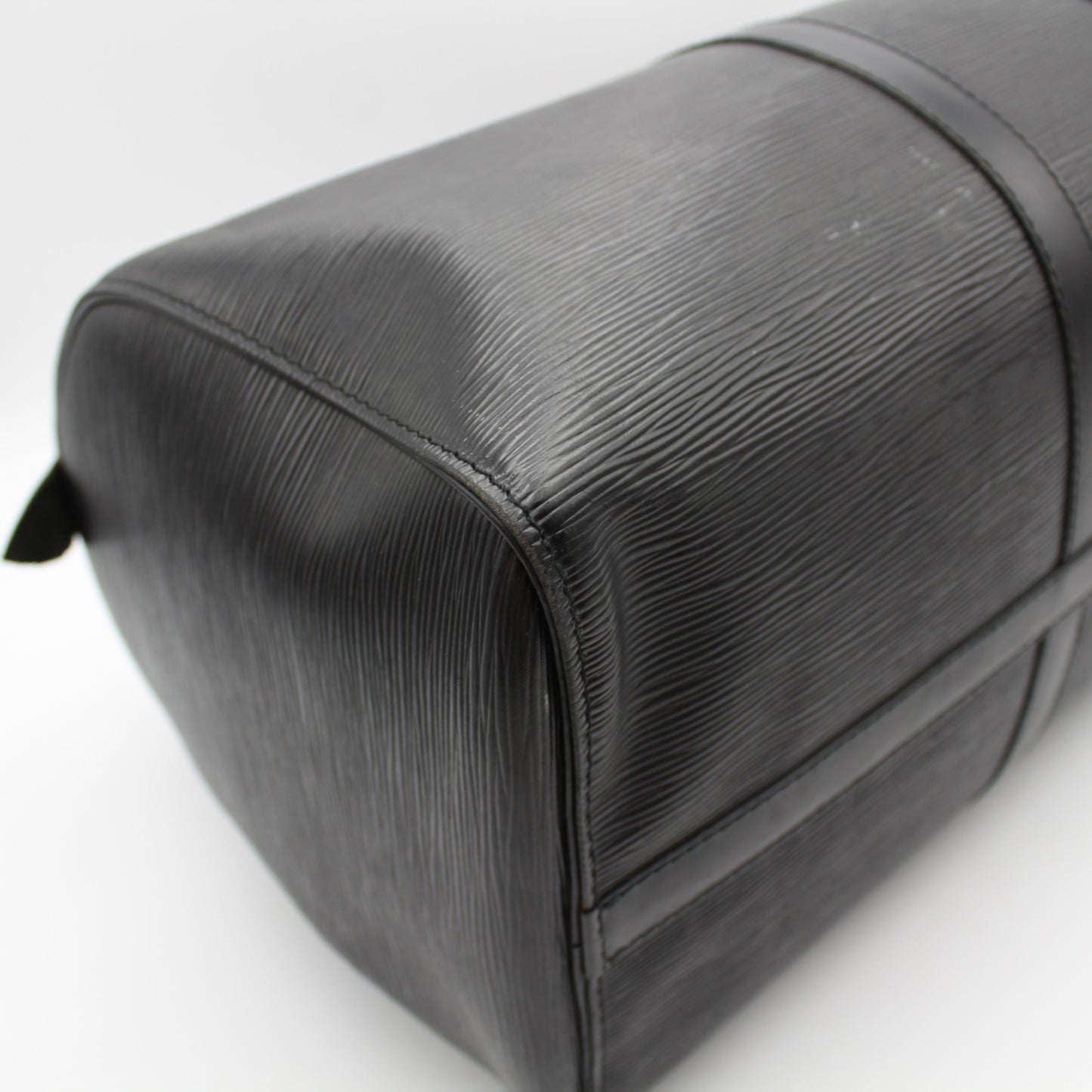 BORSA LOUIS VUITTON KEEPALL 50 EPI NERO IN PELLE LB1811
