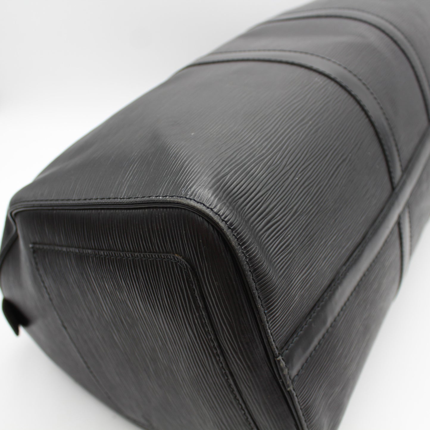 BORSA LOUIS VUITTON KEEPALL 50 EPI NERO IN PELLE LB1811