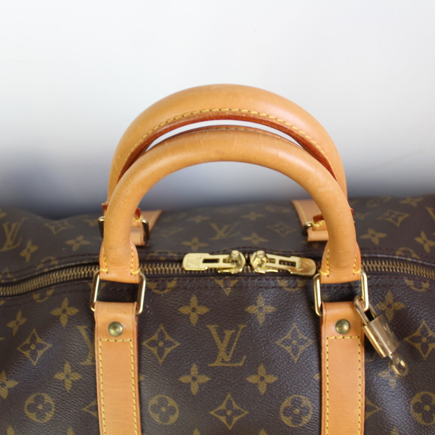BORSA LOUIS VUITTON KEEPALL 55 BANDOULIERE MONOGRAM LB1812