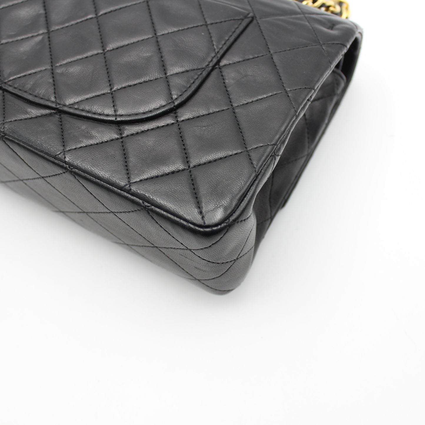 BORSA CHANEL TIMELESS CLASSICA DOUBLE FLAP MEDIA NERA CB264