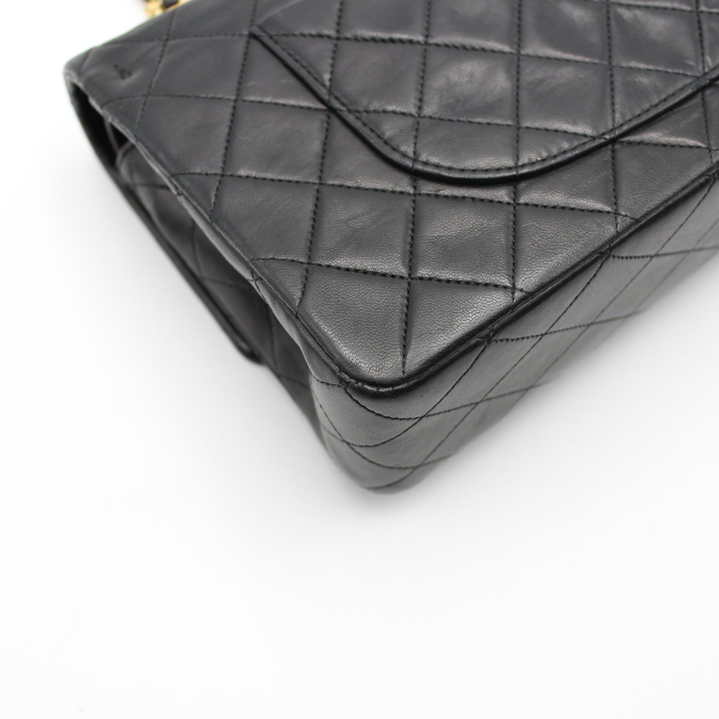 BORSA CHANEL TIMELESS CLASSICA DOUBLE FLAP MEDIA NERA CB264
