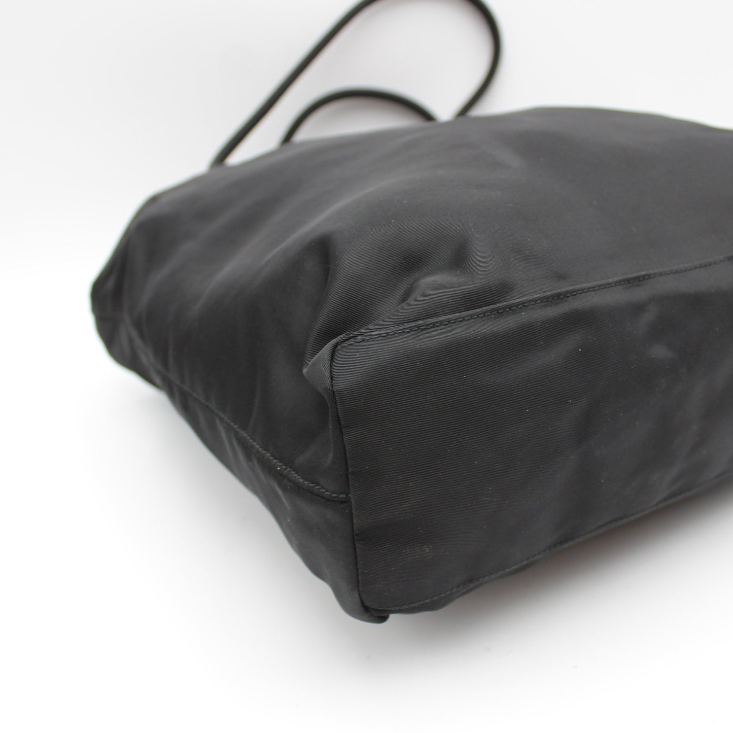 BORSA PRADA TOTE IN TELA VELA NERO PB201