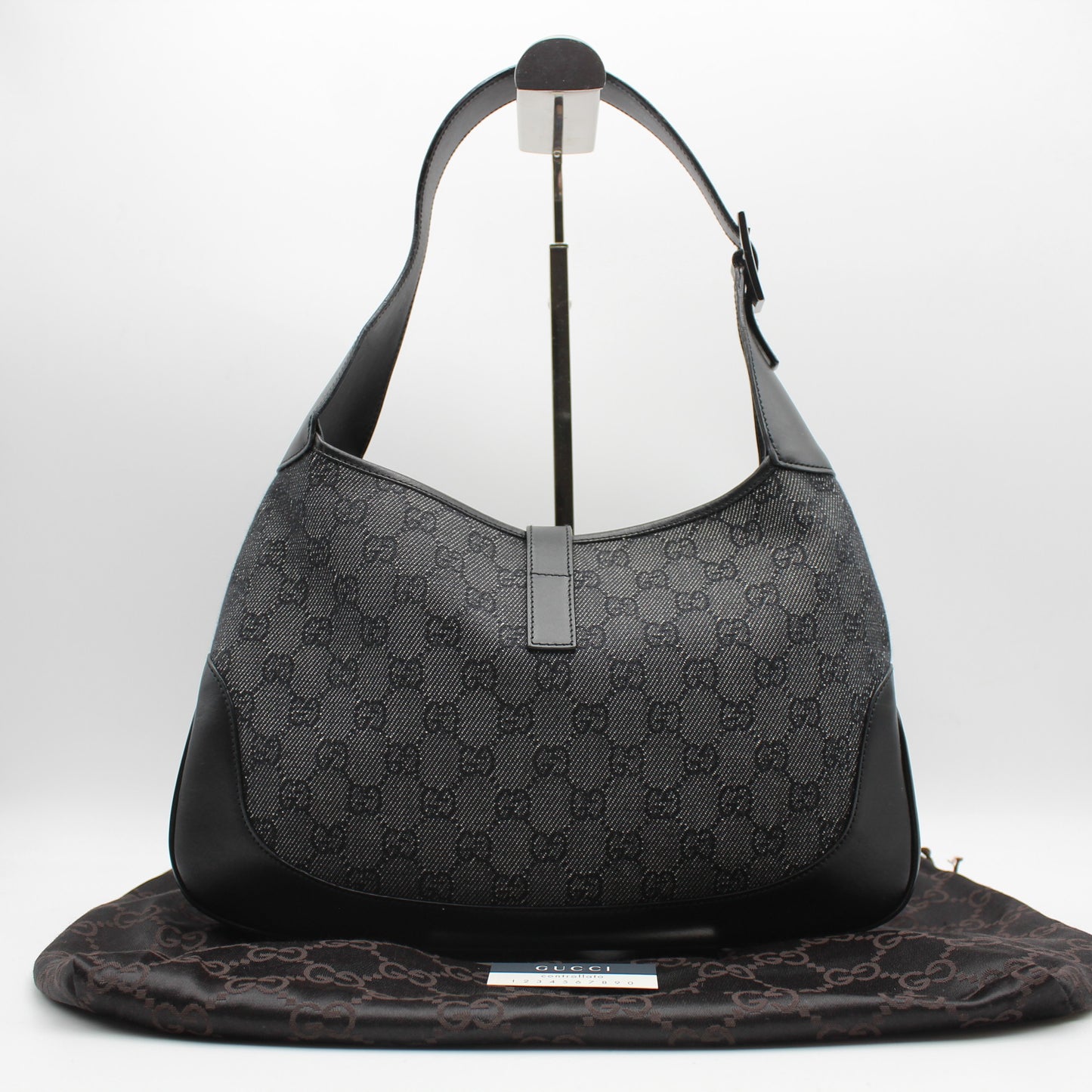 BORSA GUCCI JACKIE GG NERA GB254