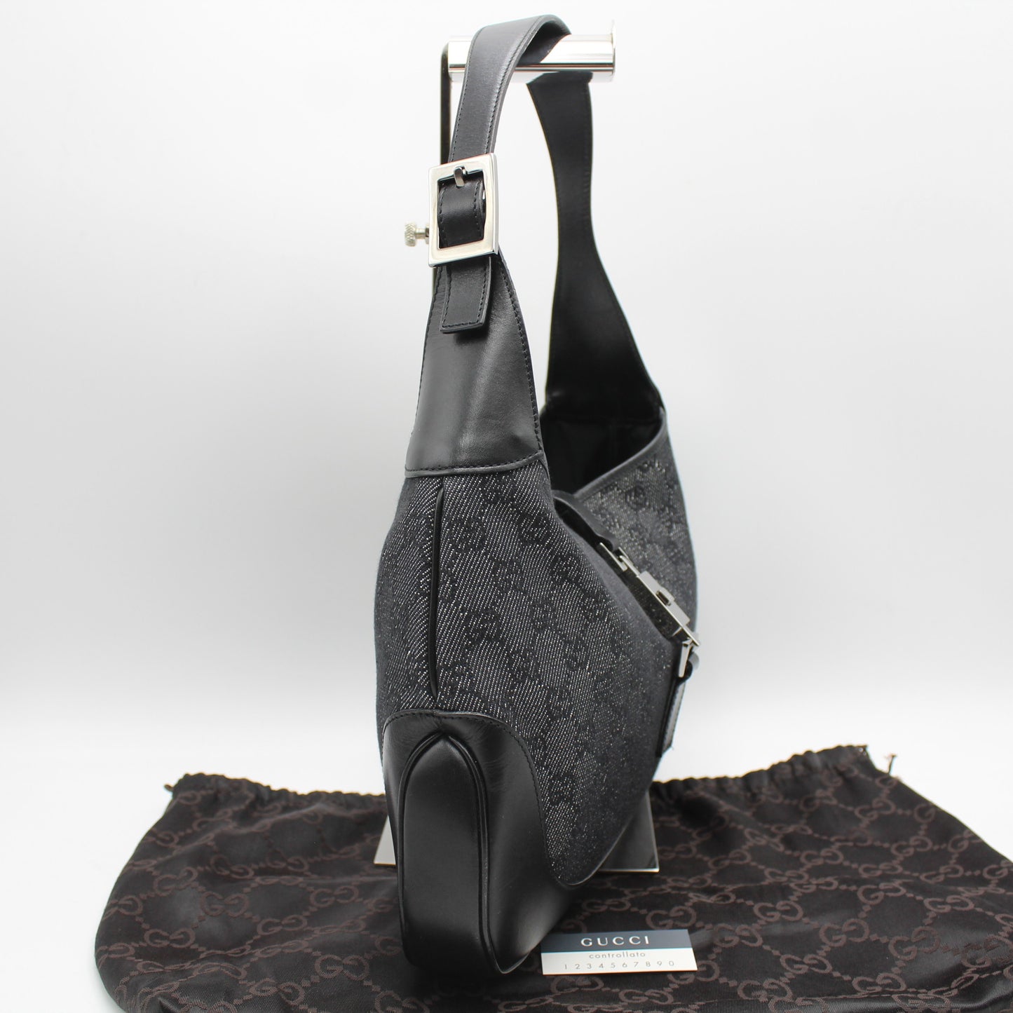 BORSA GUCCI JACKIE GG NERA GB254