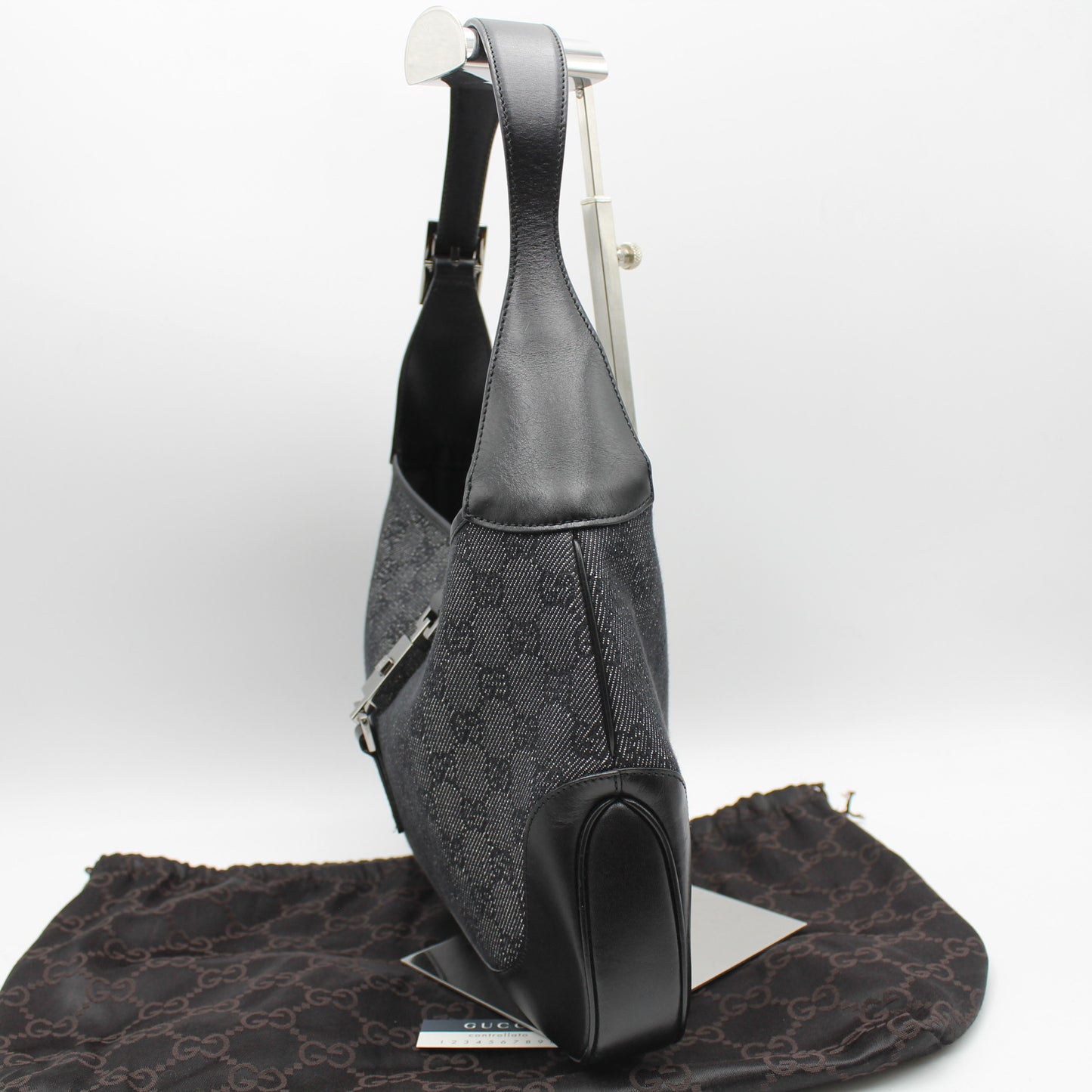 BORSA GUCCI JACKIE GG NERA GB254
