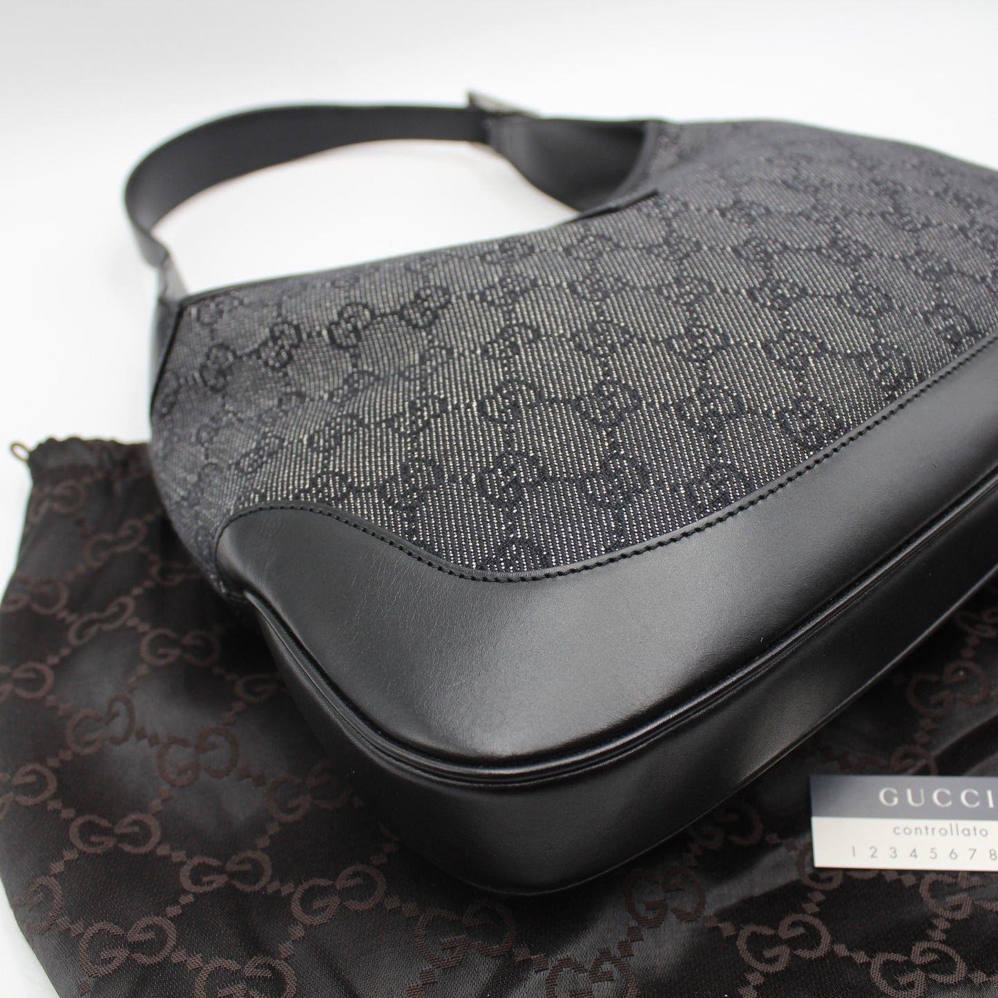 BORSA GUCCI JACKIE GG NERA GB254
