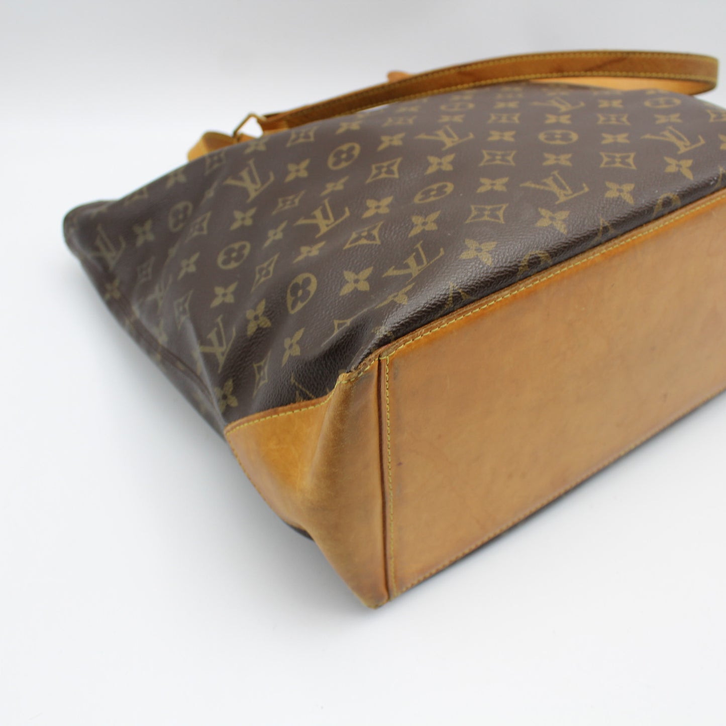 LOUIS VUITTON CABAS HALF MONOGRAM BAG LB1033