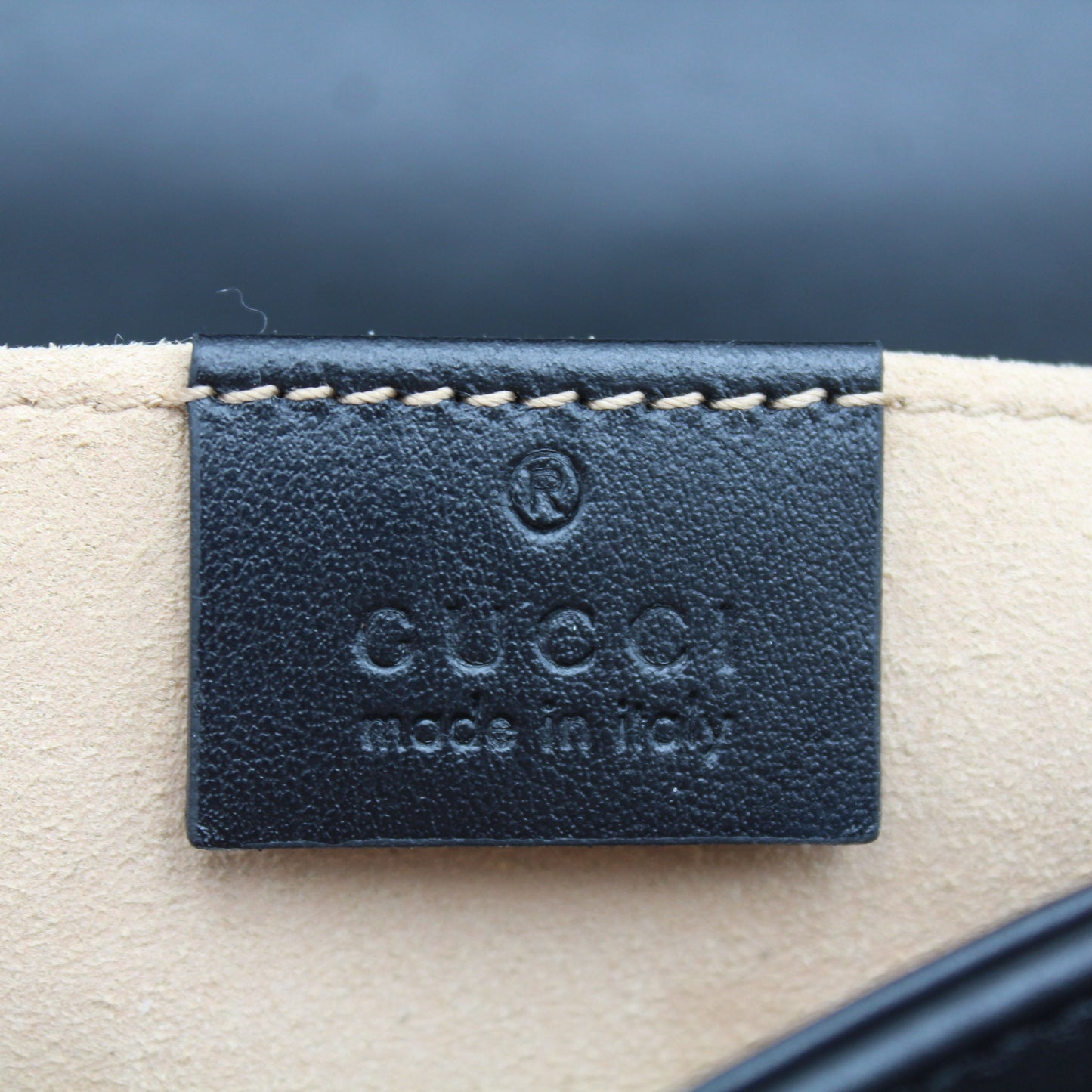 BORSA GUCCI MARMONT MINI NERA IN PELLE MATELASSE GB259