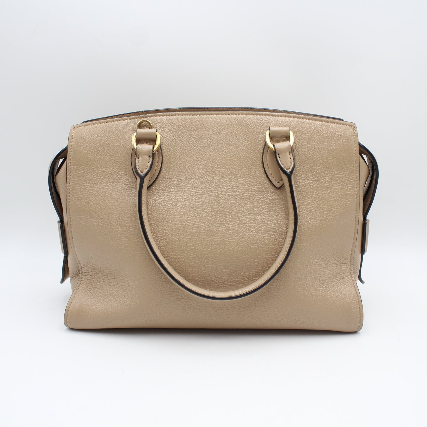 BORSA TOTE PRADA A TRACOLLA IN PELLE MARTELLATA BEIGE PB209