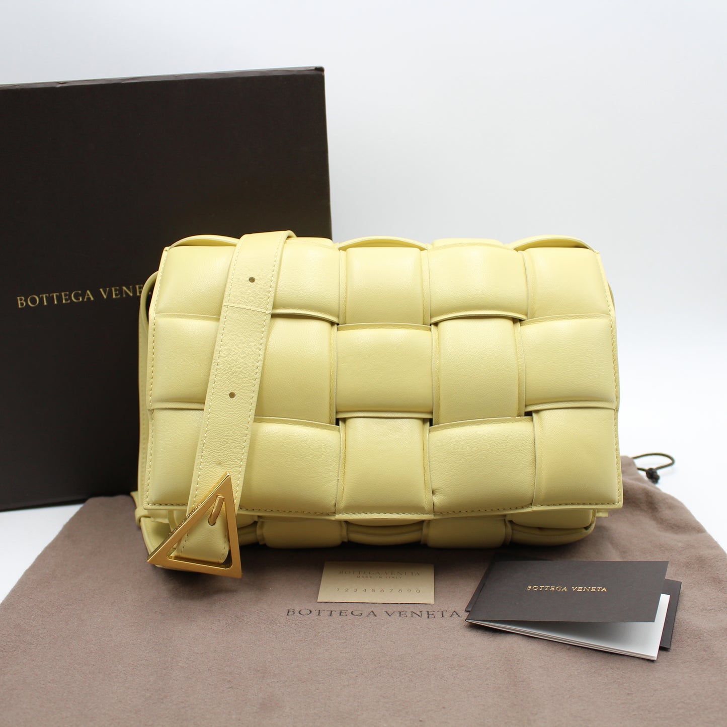 BOTTEGA VENETA PADDED CASSETTE BAG OB107