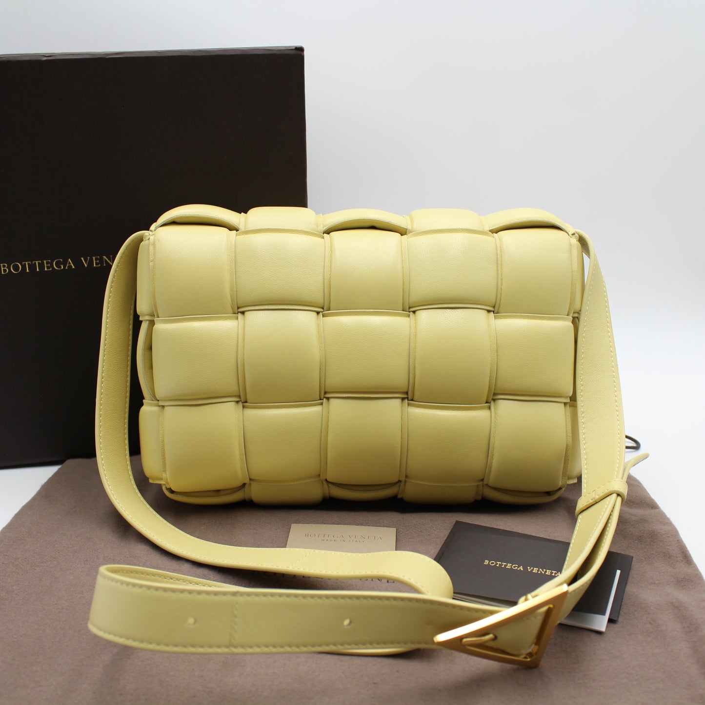 BOTTEGA VENETA PADDED CASSETTE BAG OB107