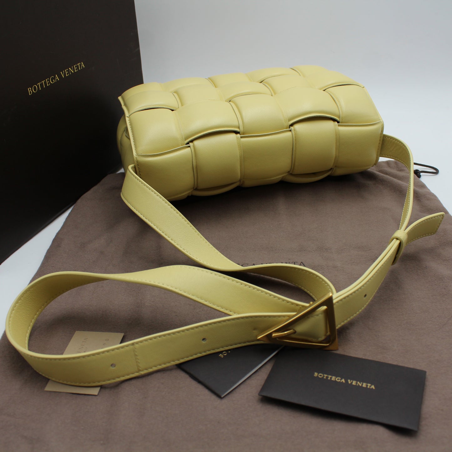 BOTTEGA VENETA PADDED CASSETTE BAG OB107