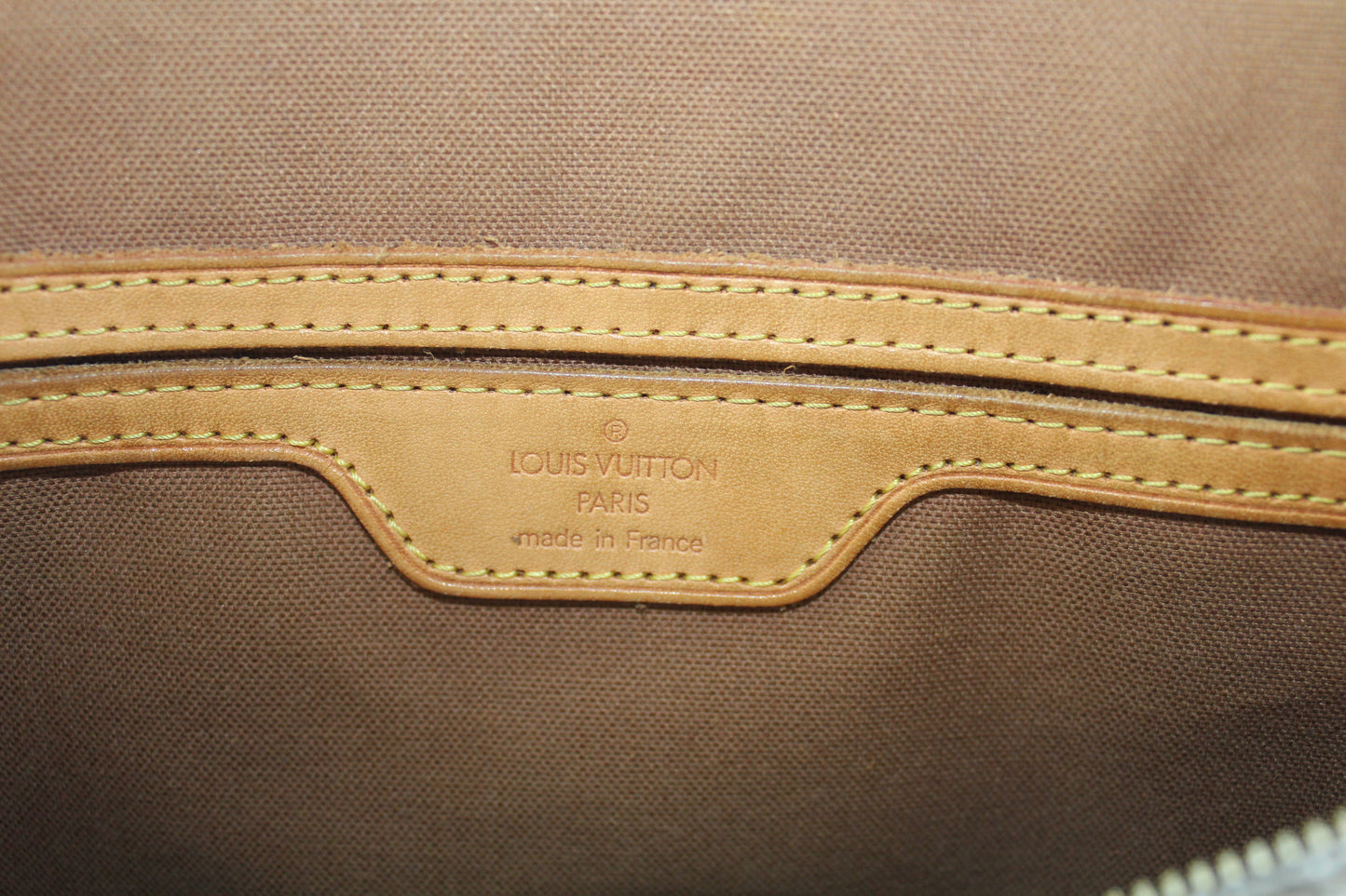 LOUIS VUITTON CABAS HALF MONOGRAM BAG LB1033