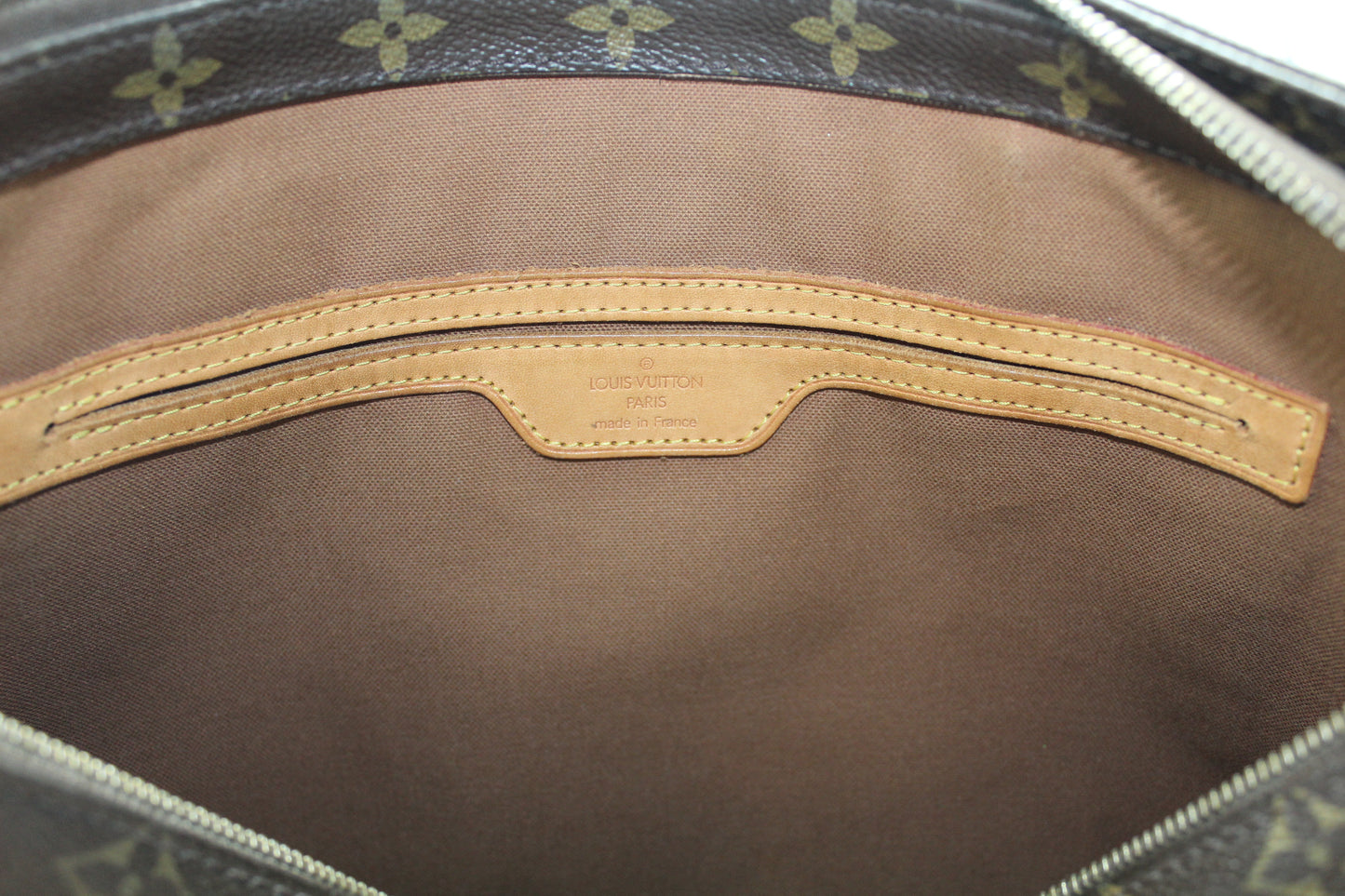 LOUIS VUITTON CABAS HALF MONOGRAM BAG LB1033