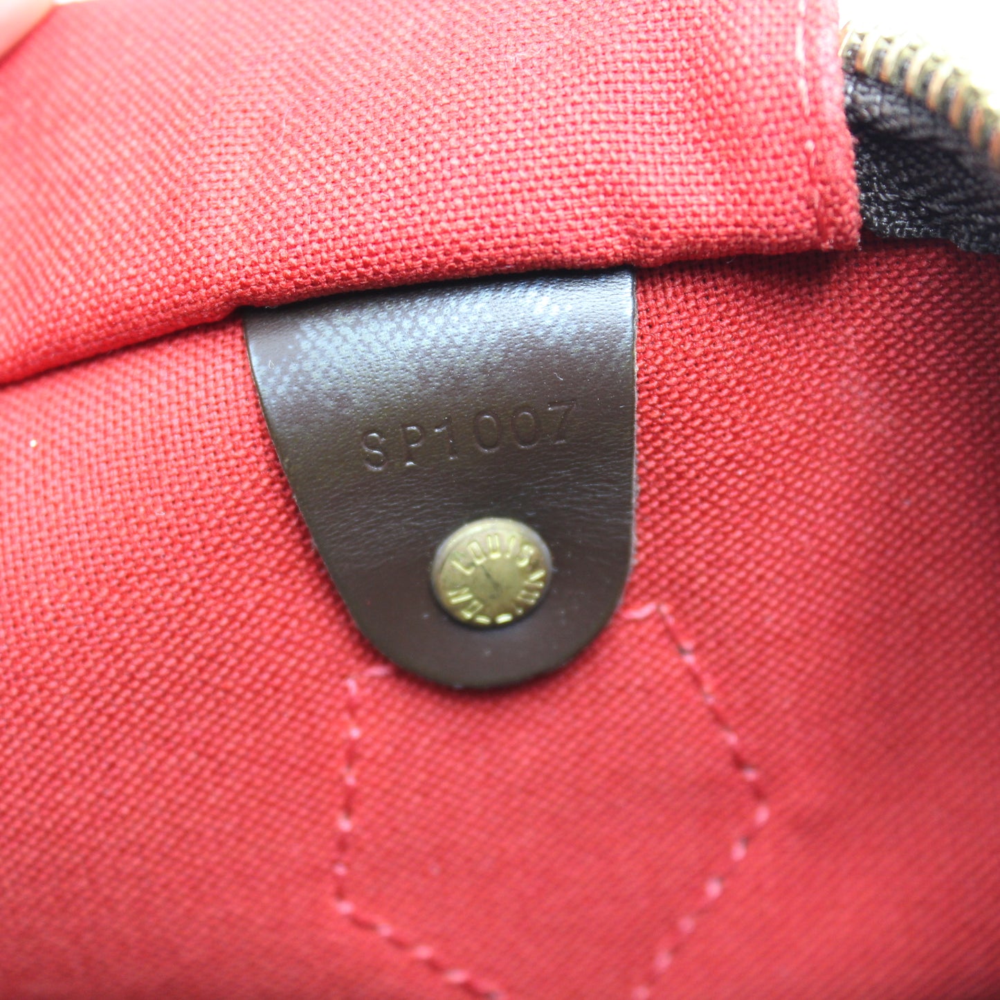 LOUIS VUITTON SPEEDY 30 DAMIER EBENE BAG LB1298