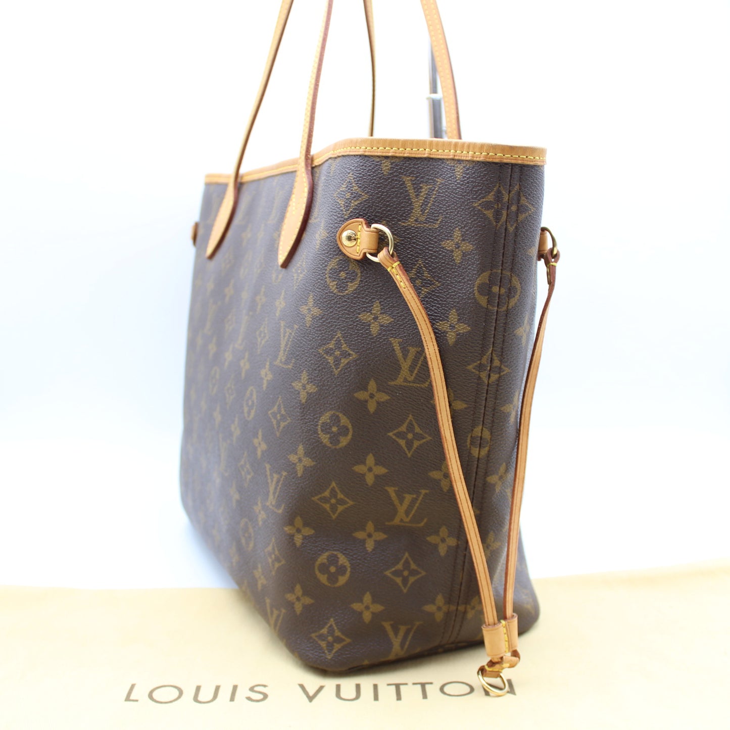 BORSA LOUIS VUITTON NEVERFULL MM MONOGRAM LB1806