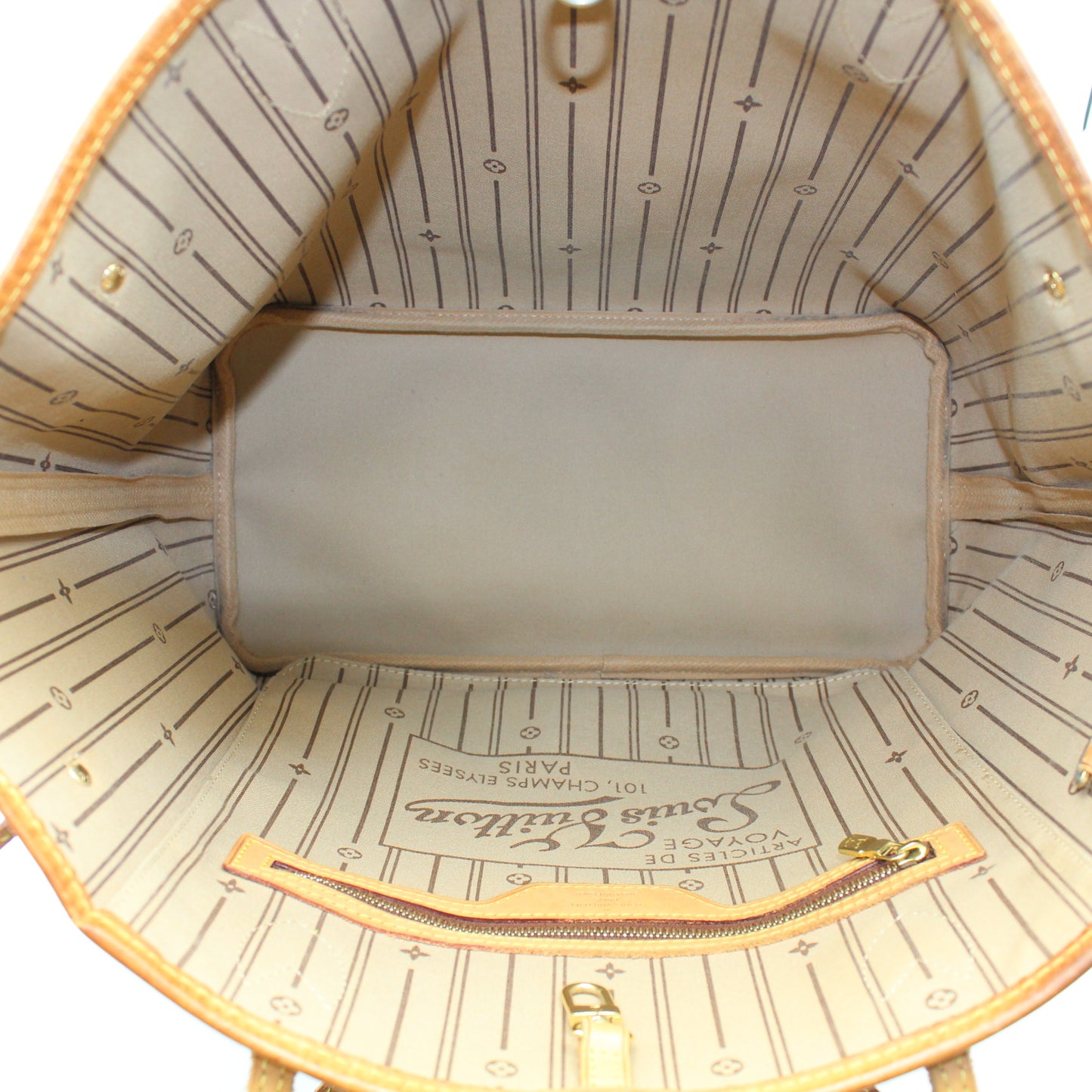 BORSA LOUIS VUITTON NEVERFULL MM MONOGRAM LB1810