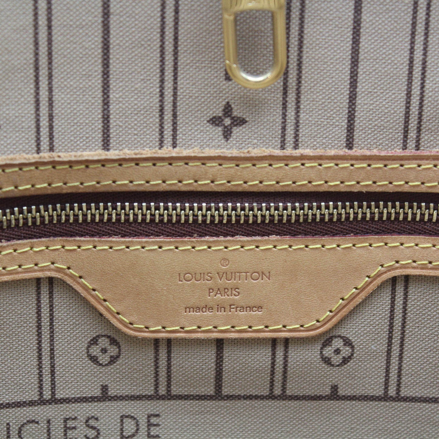 BORSA LOUIS VUITTON NEVERFULL MM MONOGRAM LB1810