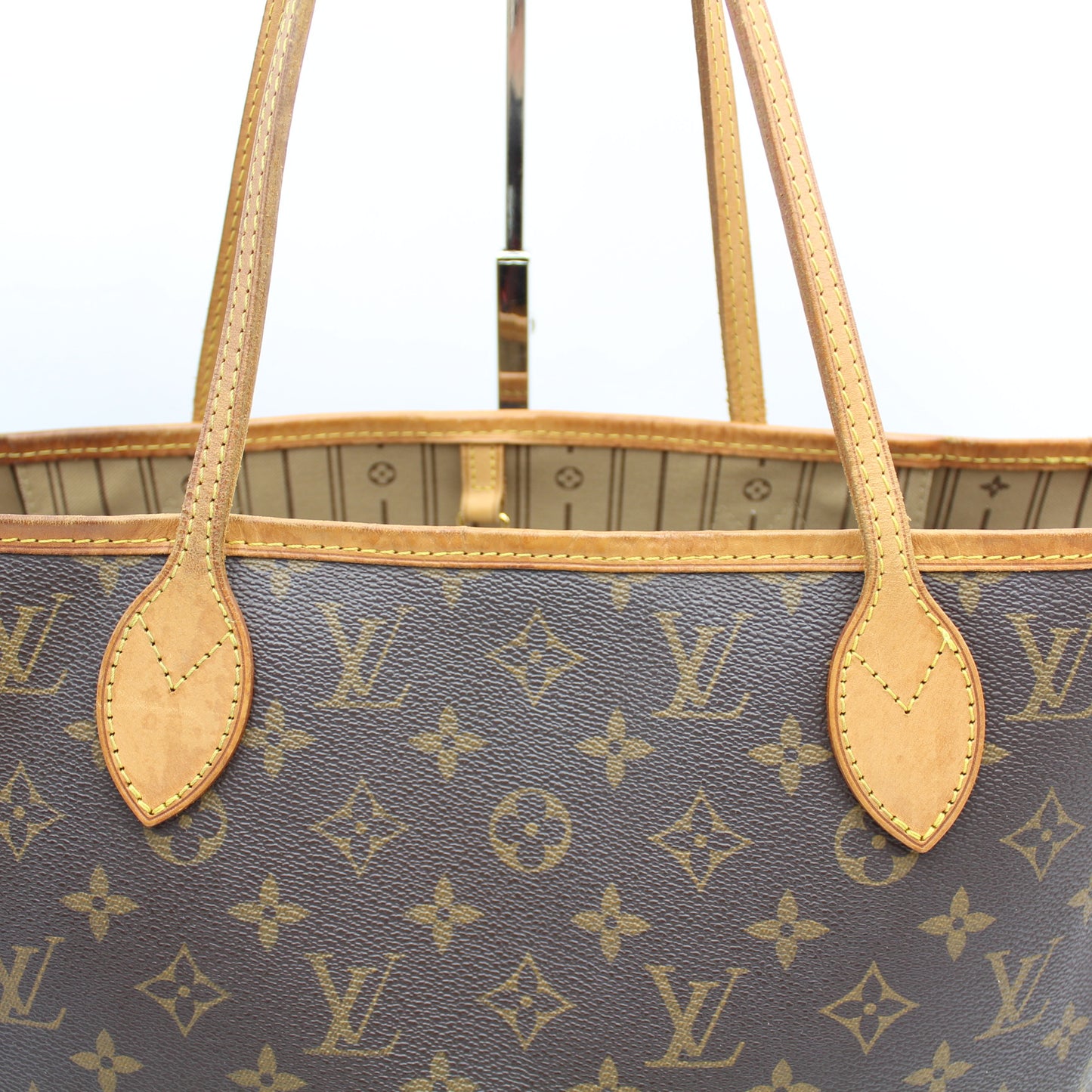 BORSA LOUIS VUITTON NEVERFULL MM MONOGRAM LB1810