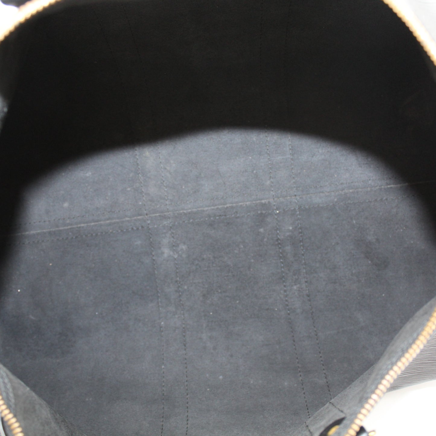 BORSA LOUIS VUITTON KEEPALL 50 EPI NERO IN PELLE LB1811
