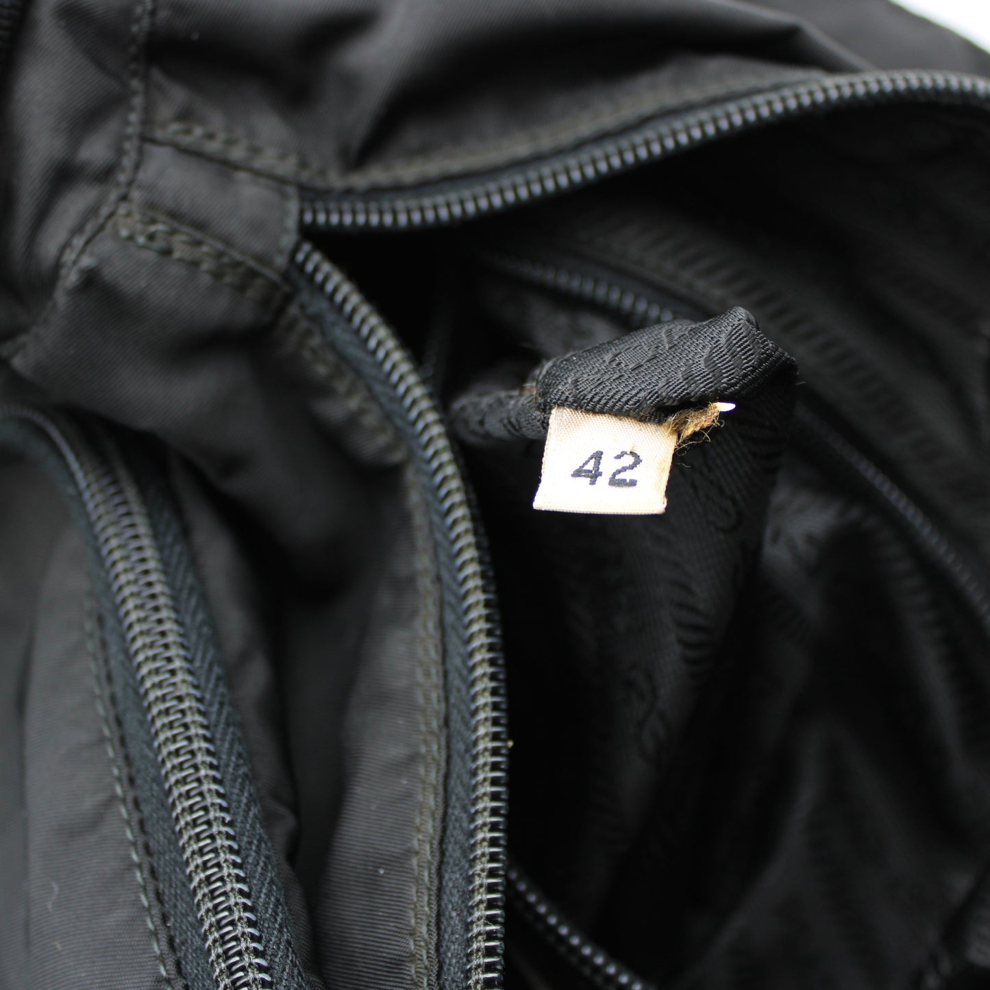 BORSA PRADA MESSENGER BAG TELA VELA NERO PB210