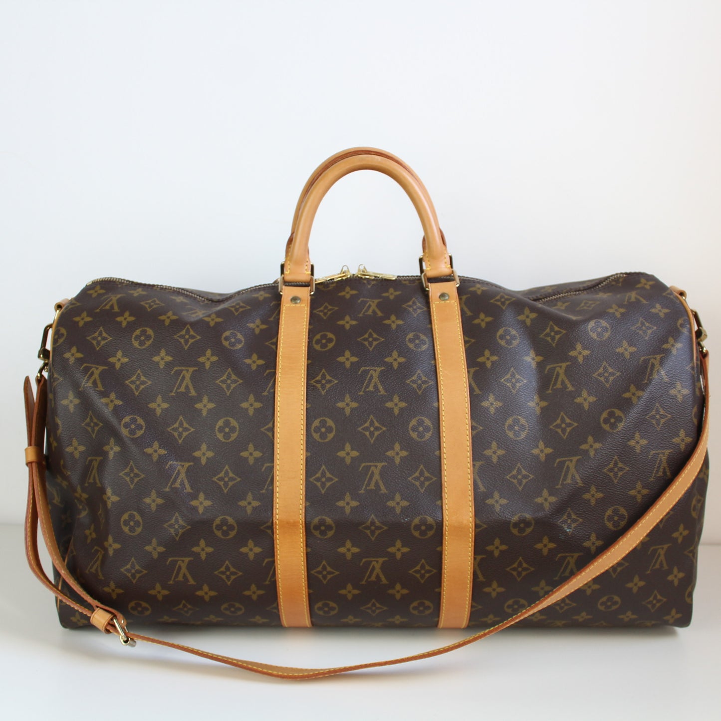 BORSA LOUIS VUITTON KEEPALL 55 BANDOULIERE MONOGRAM LB1812
