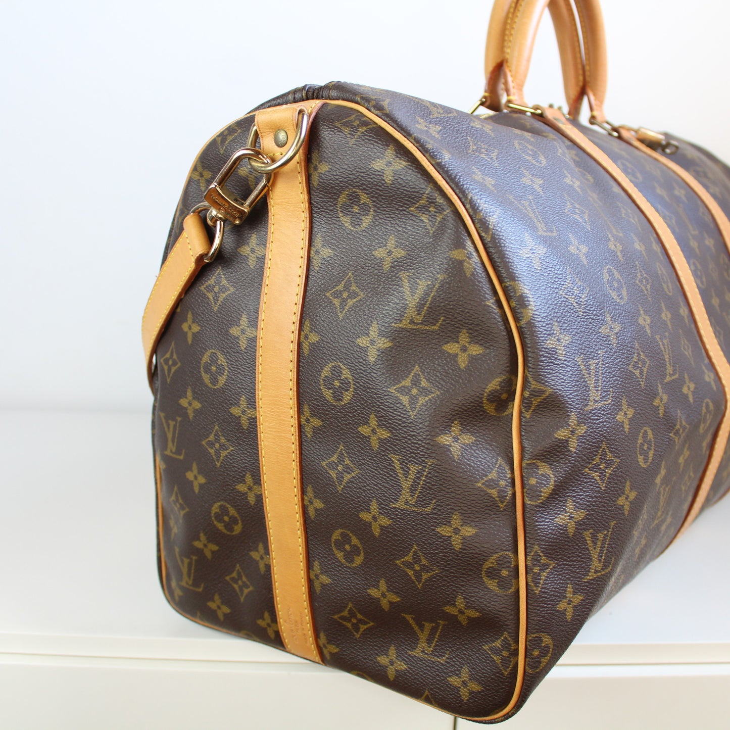 BORSA LOUIS VUITTON KEEPALL 55 BANDOULIERE MONOGRAM LB1812
