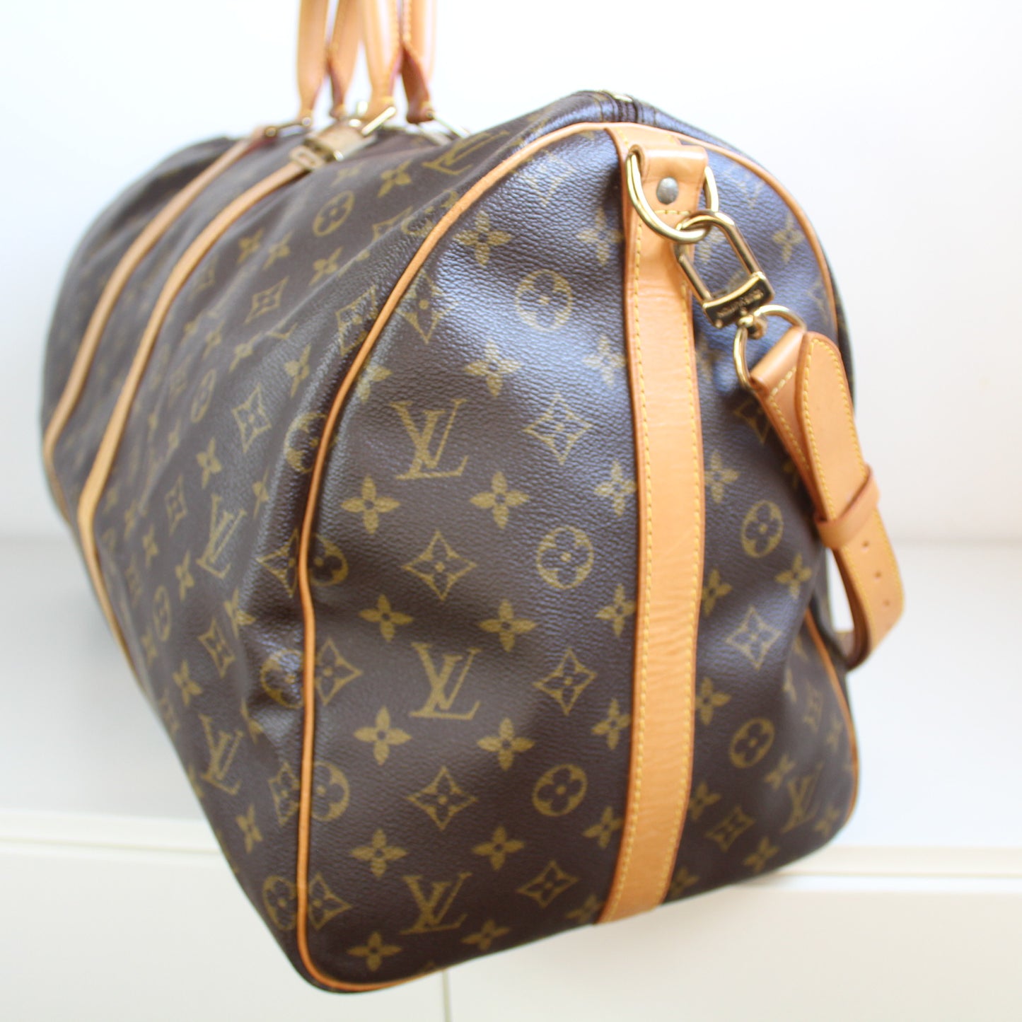 BORSA LOUIS VUITTON KEEPALL 55 BANDOULIERE MONOGRAM LB1812