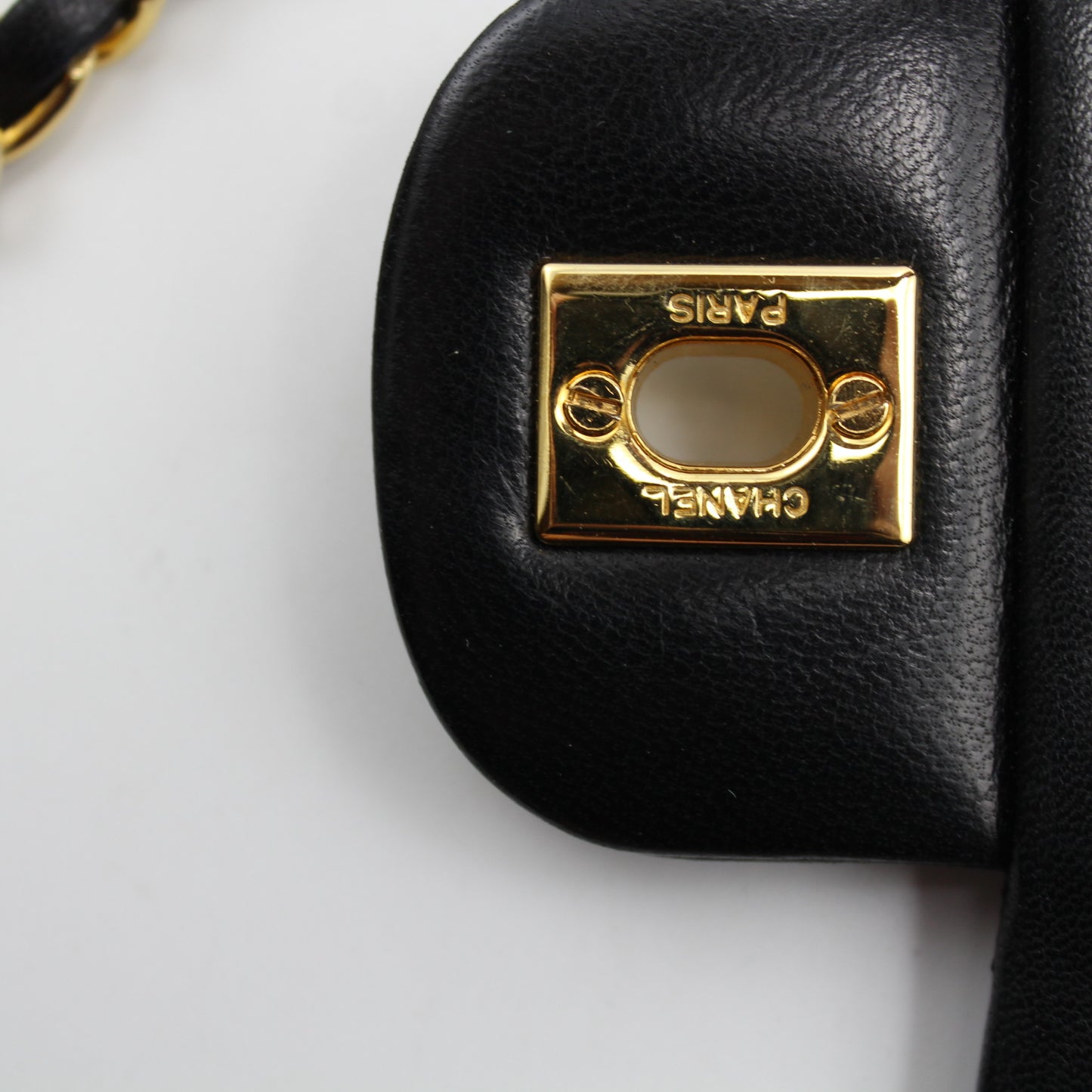 BORSA CHANEL TIMELESS CLASSICA DOUBLE FLAP MEDIA NERA CB264
