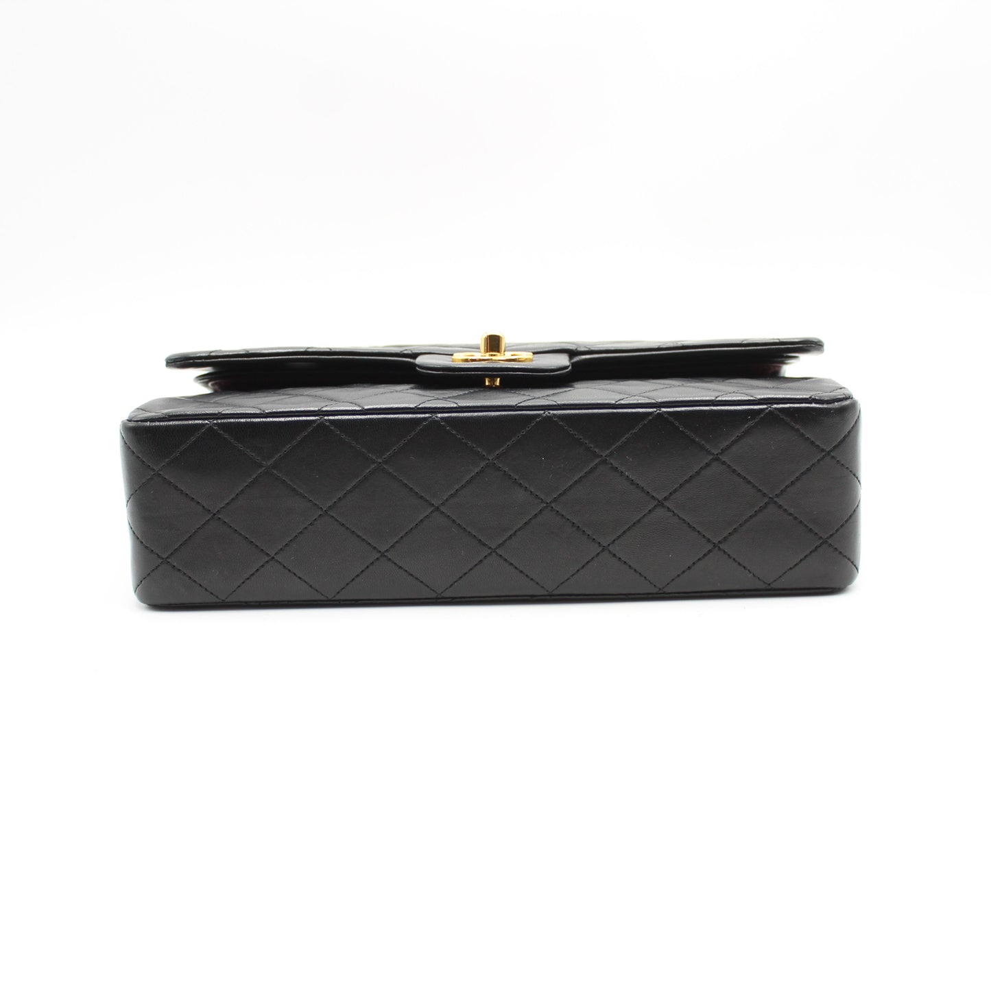 BORSA CHANEL TIMELESS CLASSICA DOUBLE FLAP MEDIA NERA CB264