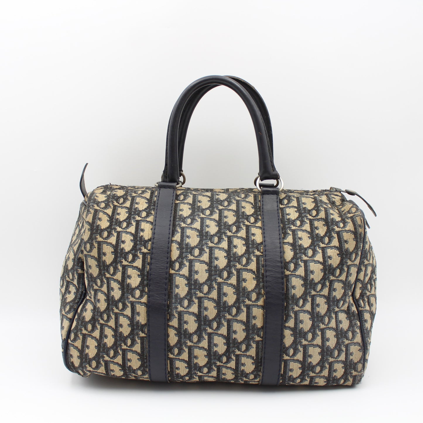 BORSA BOSTON DIOR OBLIQUE NAVY DB172