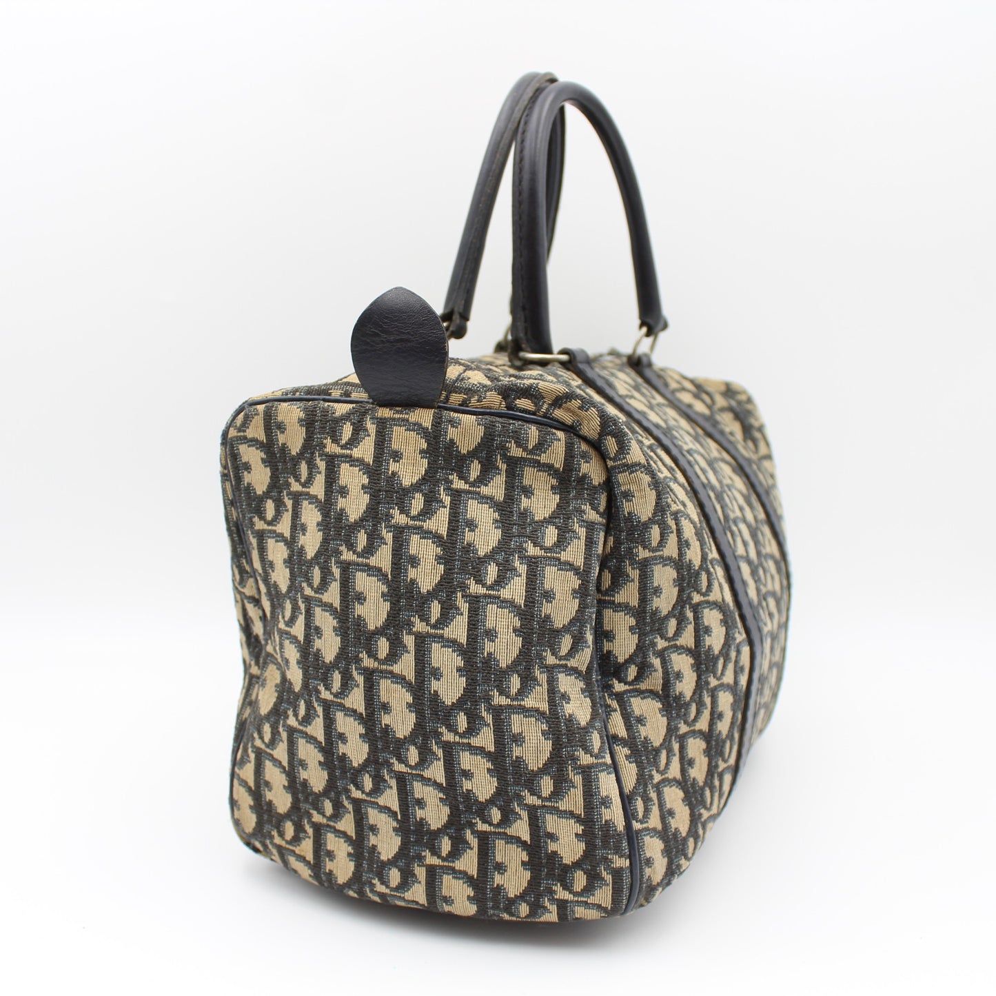 BORSA BOSTON DIOR OBLIQUE NAVY DB172