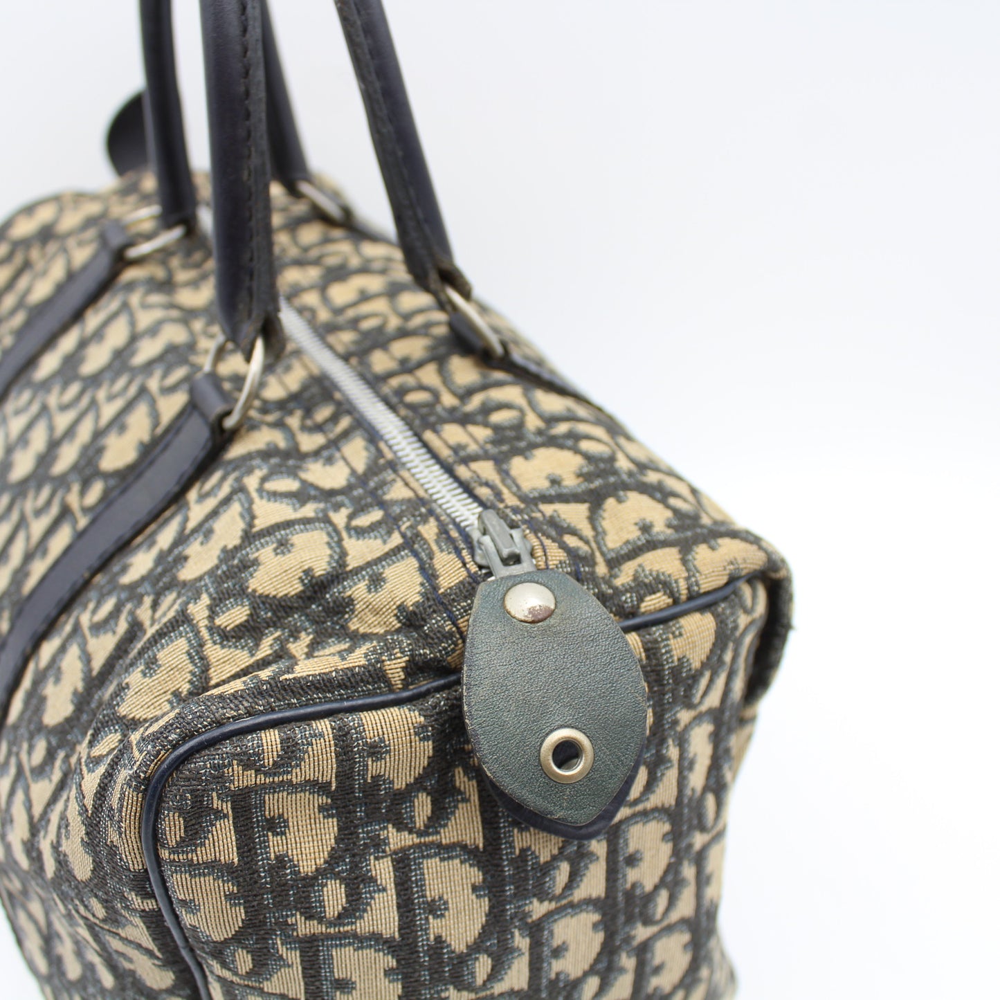 BORSA BOSTON DIOR OBLIQUE NAVY DB172