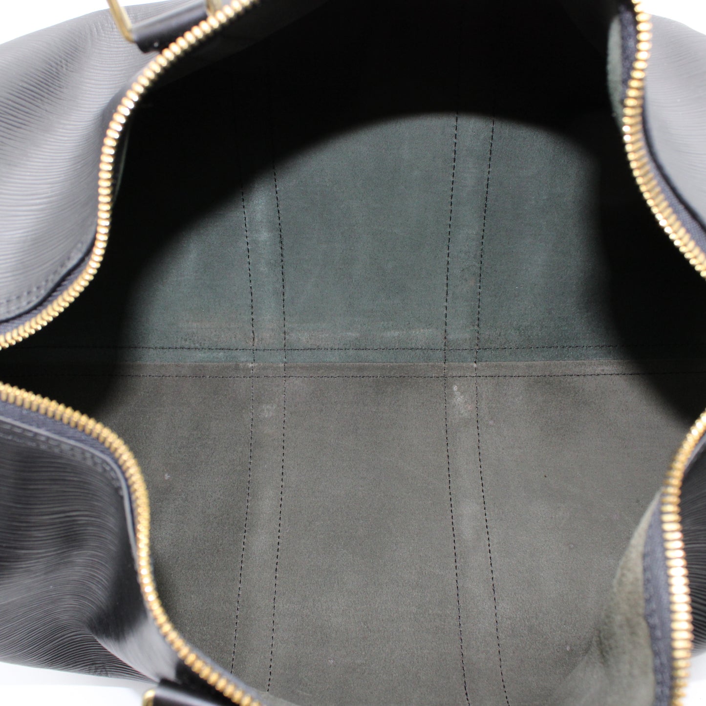 BORSA LOUIS VUITTON KEEPALL 45 IN PELLE EPI NERO LB1828