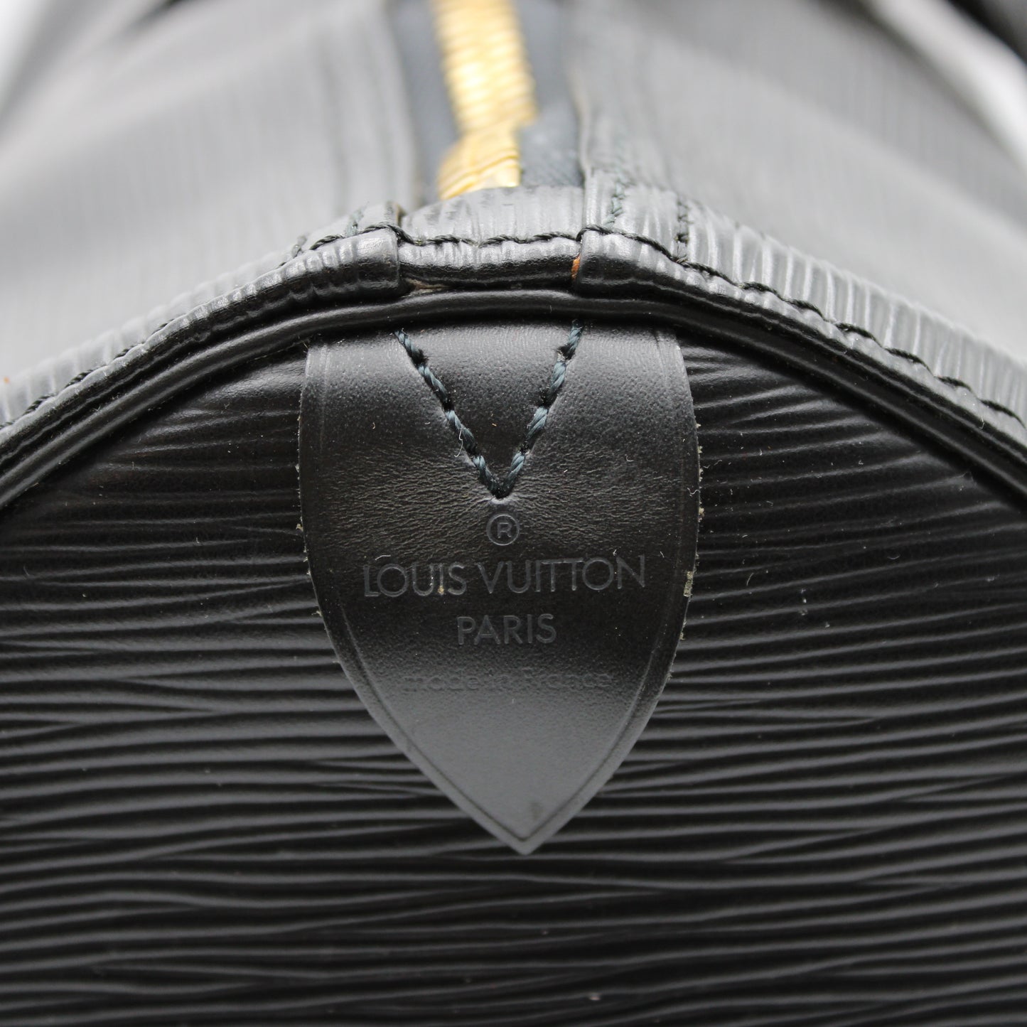 BORSA LOUIS VUITTON KEEPALL 45 IN PELLE EPI NERO LB1828