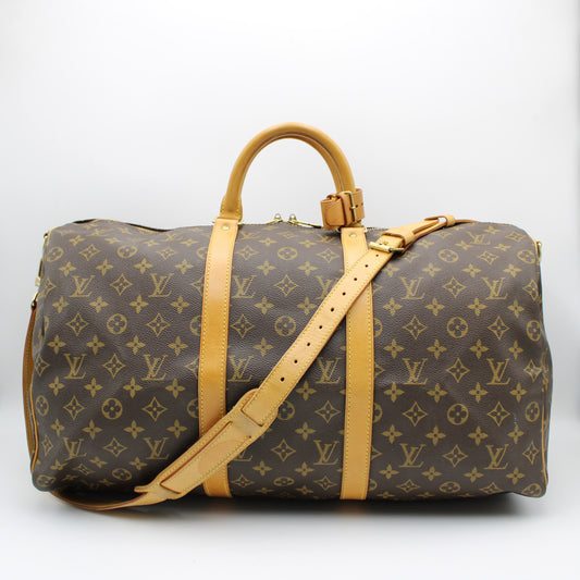 BORSA LOUIS VUITTON KEEPALL 50 BANDOULIERE MONOGRAM LB1847