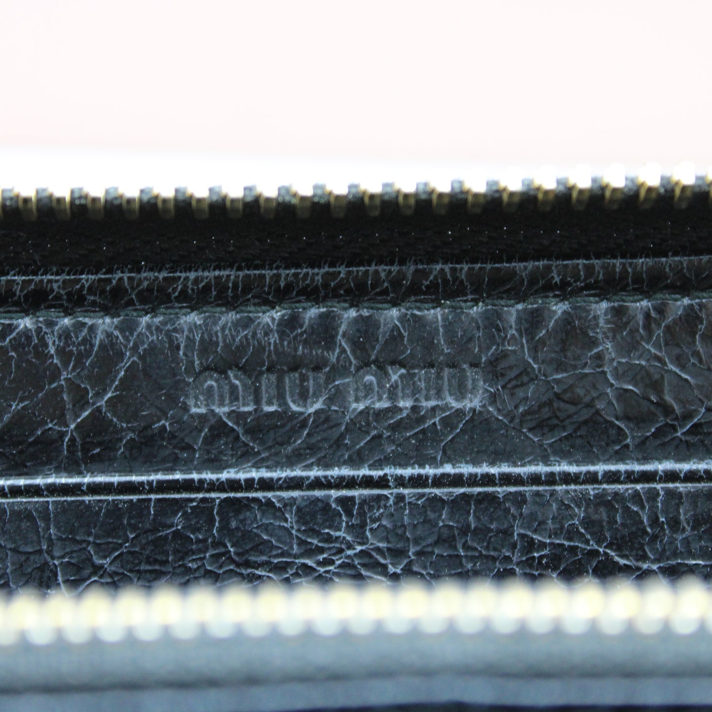 PORTAFOGLIO MIU MIU GRAMDE IN NAPPA MATELASSE NERO