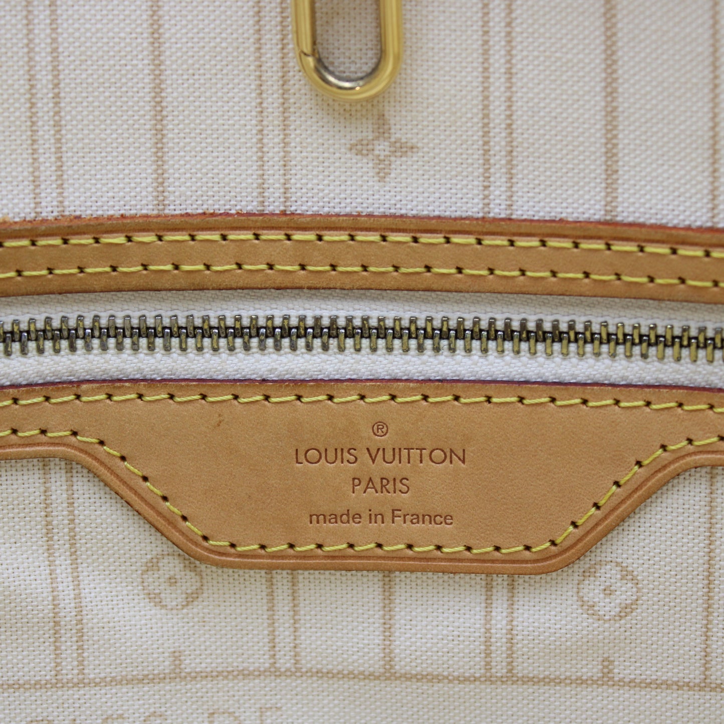 BORSA LOUIS VUITTON NEVERFULL MM DAMIER AZUR LB1804