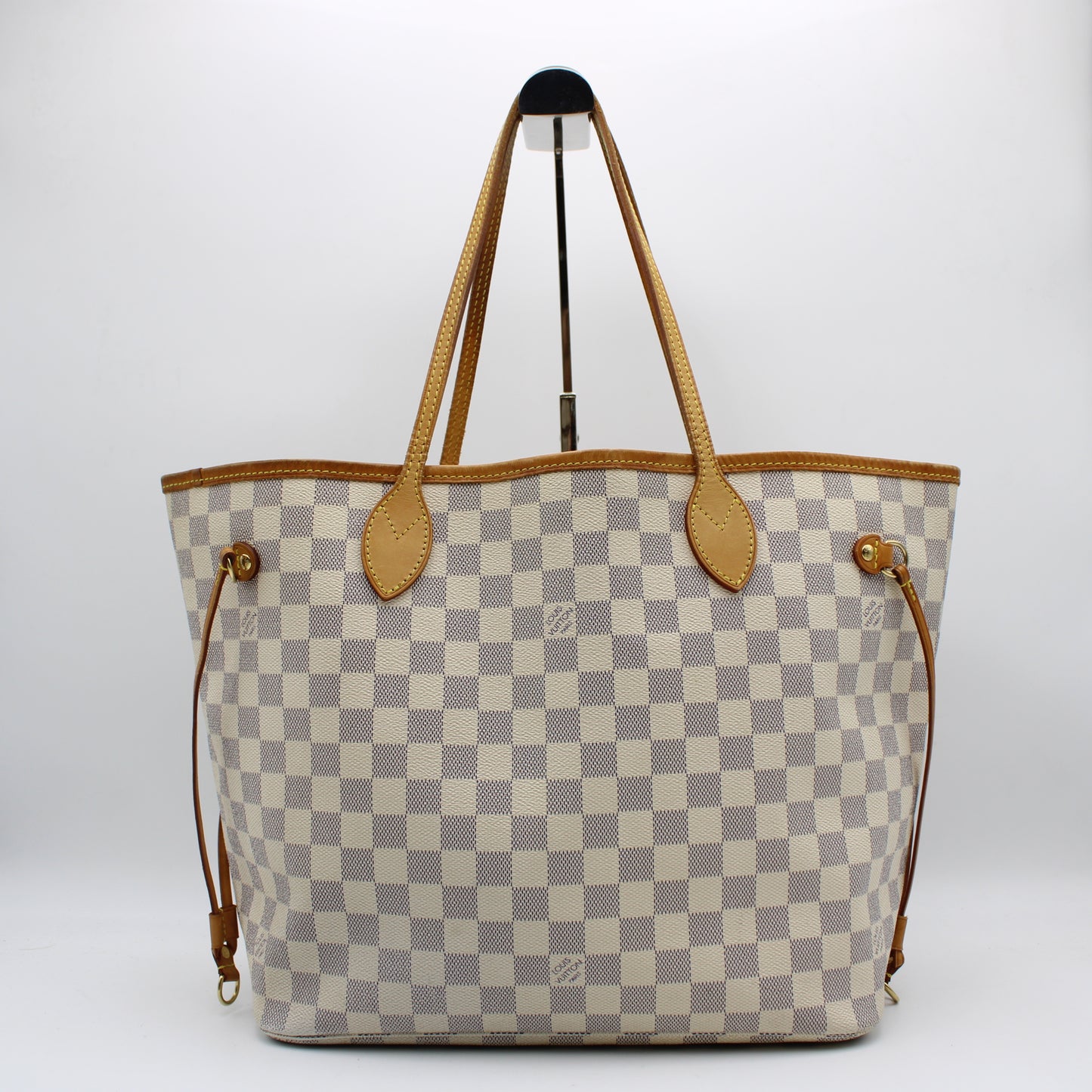 BORSA LOUIS VUITTON NEVERFULL MM DAMIER AZUR LB1804