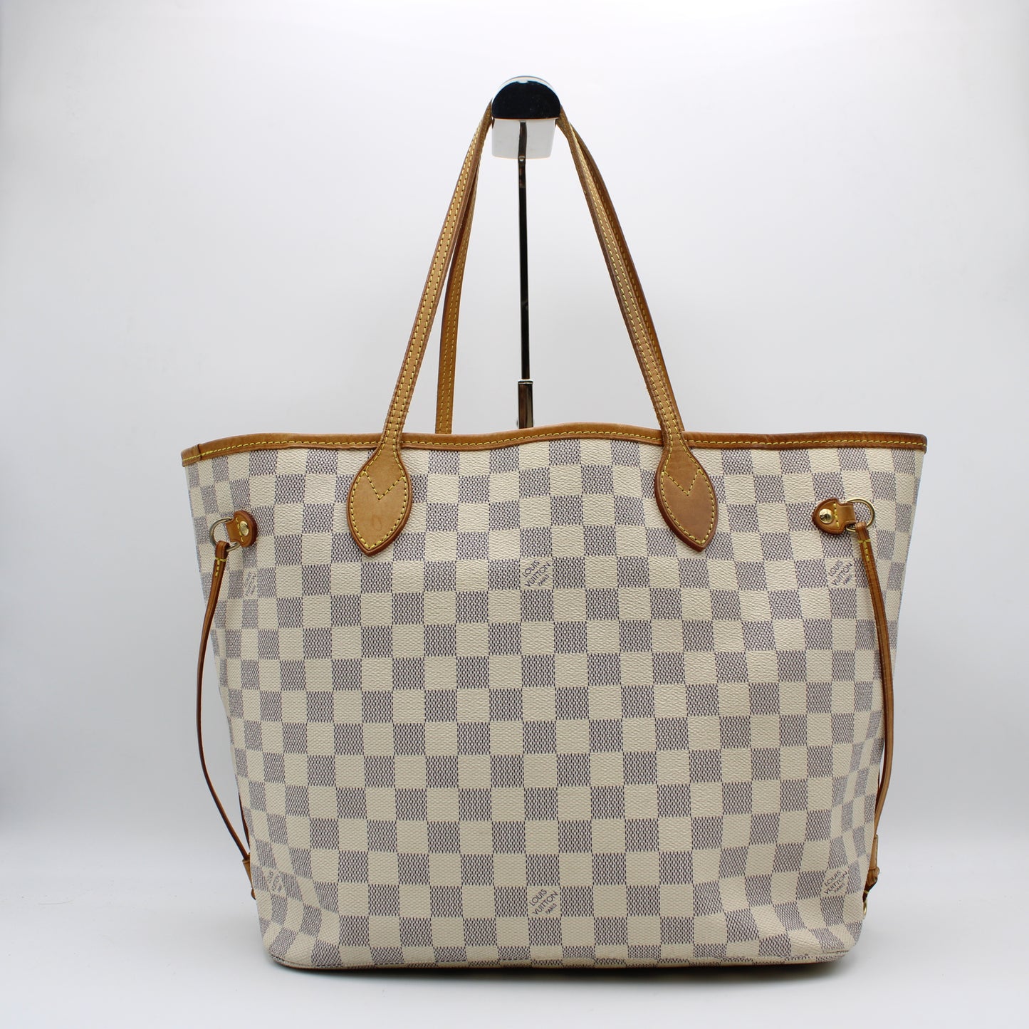 BORSA LOUIS VUITTON NEVERFULL MM DAMIER AZUR LB1804