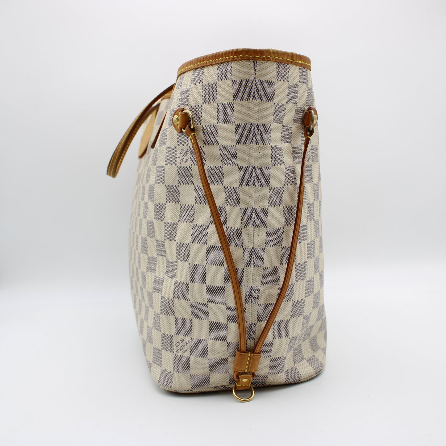 BORSA LOUIS VUITTON NEVERFULL MM DAMIER AZUR LB1804