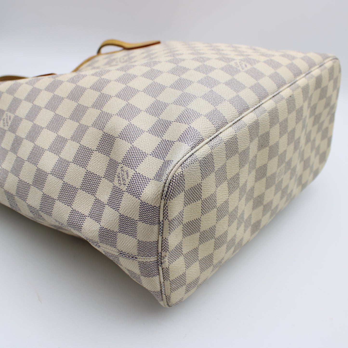 BORSA LOUIS VUITTON NEVERFULL MM DAMIER AZUR LB1804