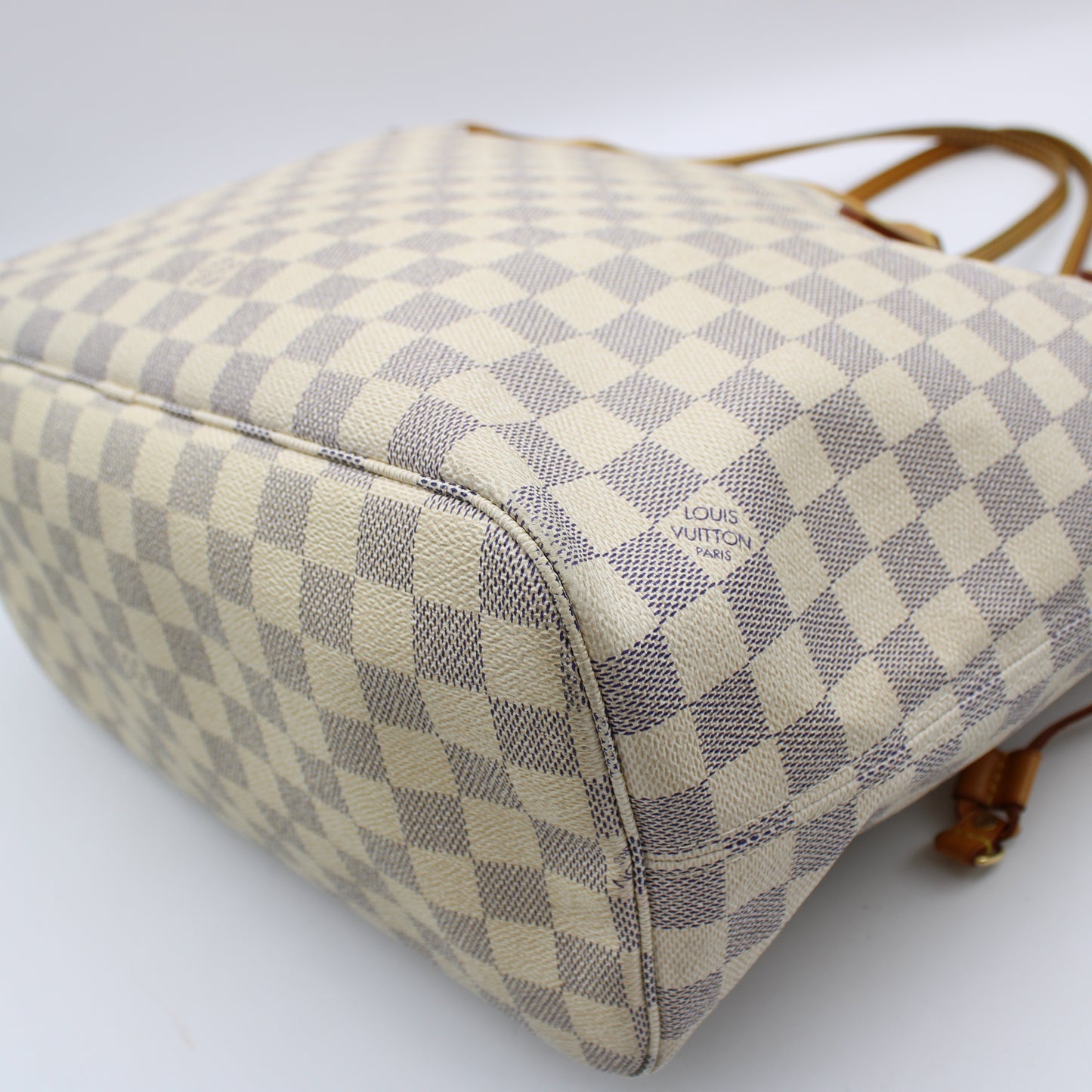 BORSA LOUIS VUITTON NEVERFULL MM DAMIER AZUR LB1804