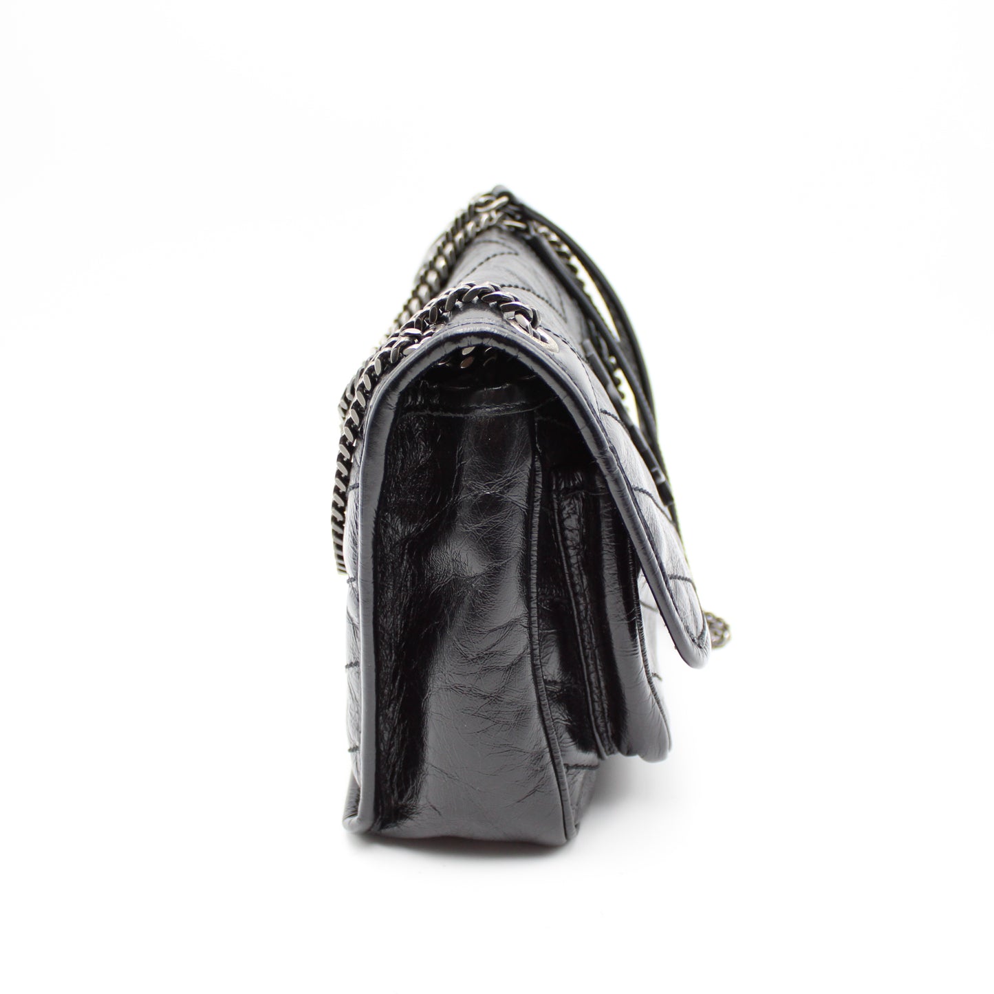 BORSA SAINT LAURENT NIKI BABY IN PELLE NERA YB121