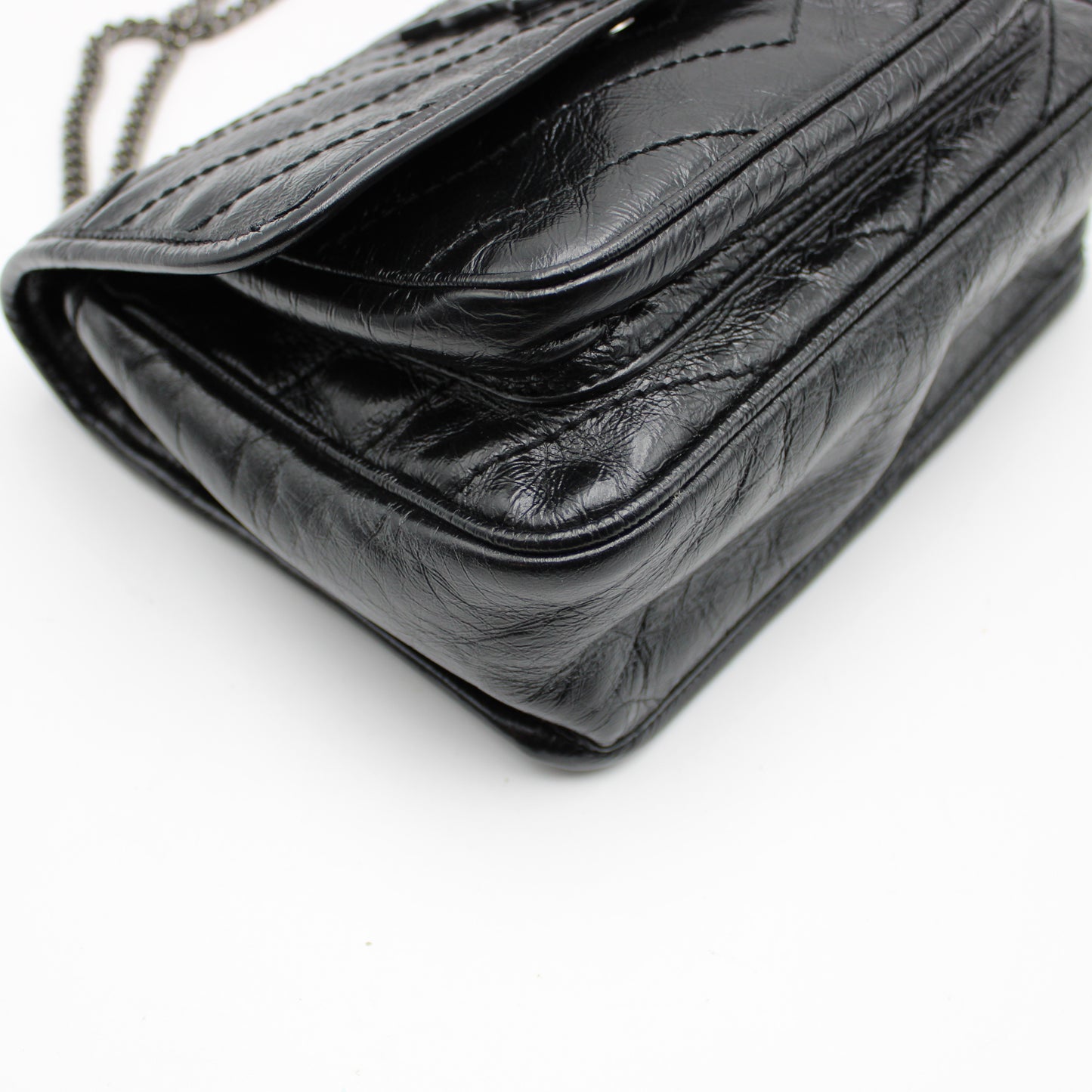 BORSA SAINT LAURENT NIKI BABY IN PELLE NERA YB121