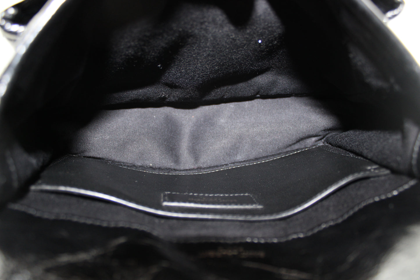 BORSA SAINT LAURENT NIKI BABY IN PELLE NERA YB121