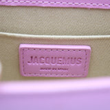JACQUEMUS LE CHIQUITO NOEUD PINK LEATHER BAG