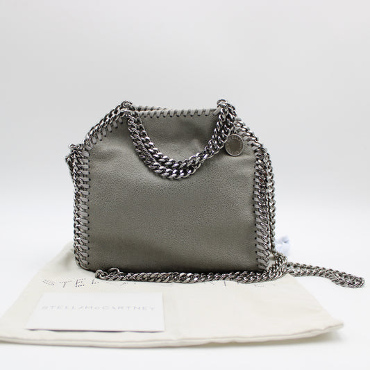 BORSA STELLA MCCARTNEY FALABELLA TINY GRIGIA SB113