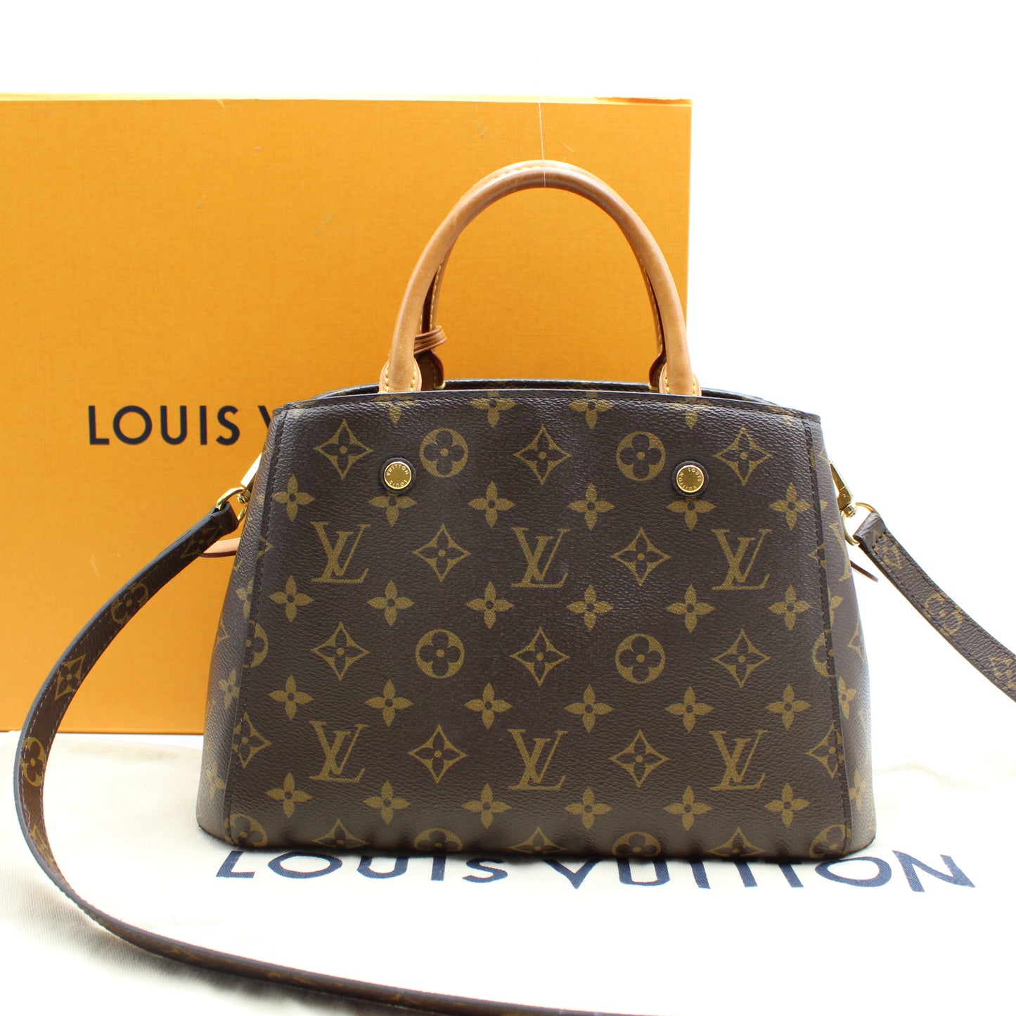 BORSA LOUIS VUITTON MONTAIGNE BB MONOGRAM LB1861