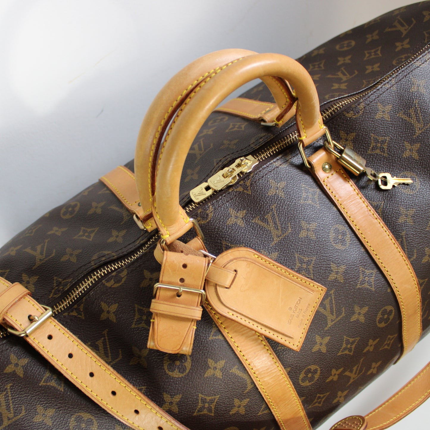 BORSA LOUIS VUITTON KEEPALL 55 BANDOULIERE MONOGRAM LB1860